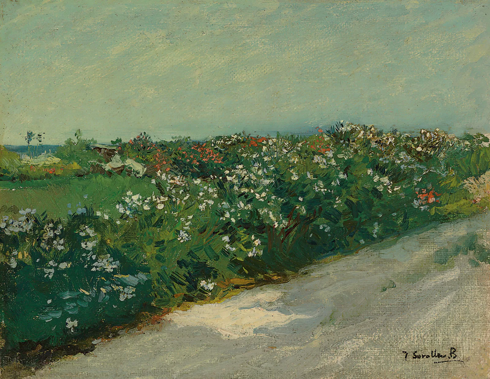 Malvarrosa Wall Art by Joaquín Sorolla - Canvas Print