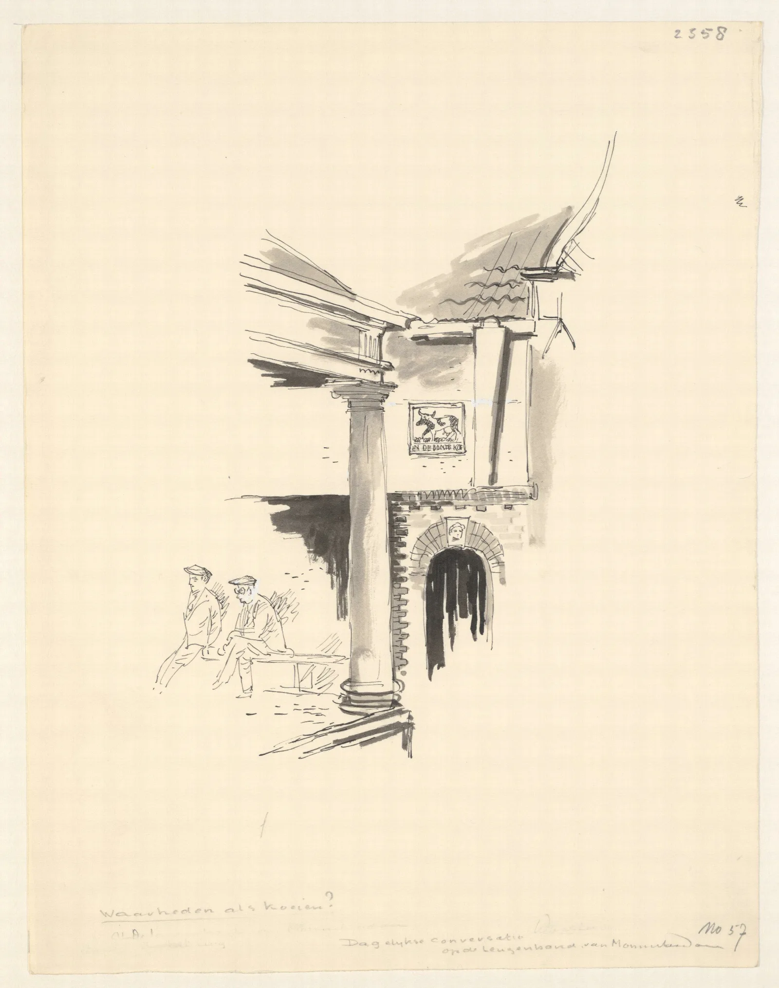 Landscape 419 by Maarten Oortwijn (1950) Wall Art by Maarten Oortwijn - Canvas Print