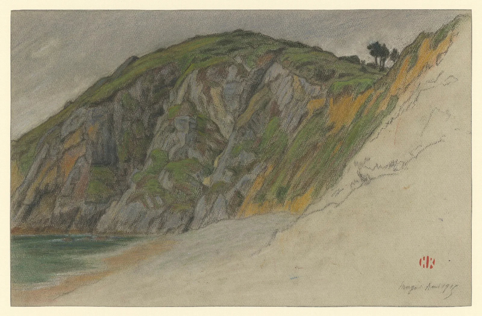 Morgat 10 Wall Art by Henri Rivière - Canvas Print