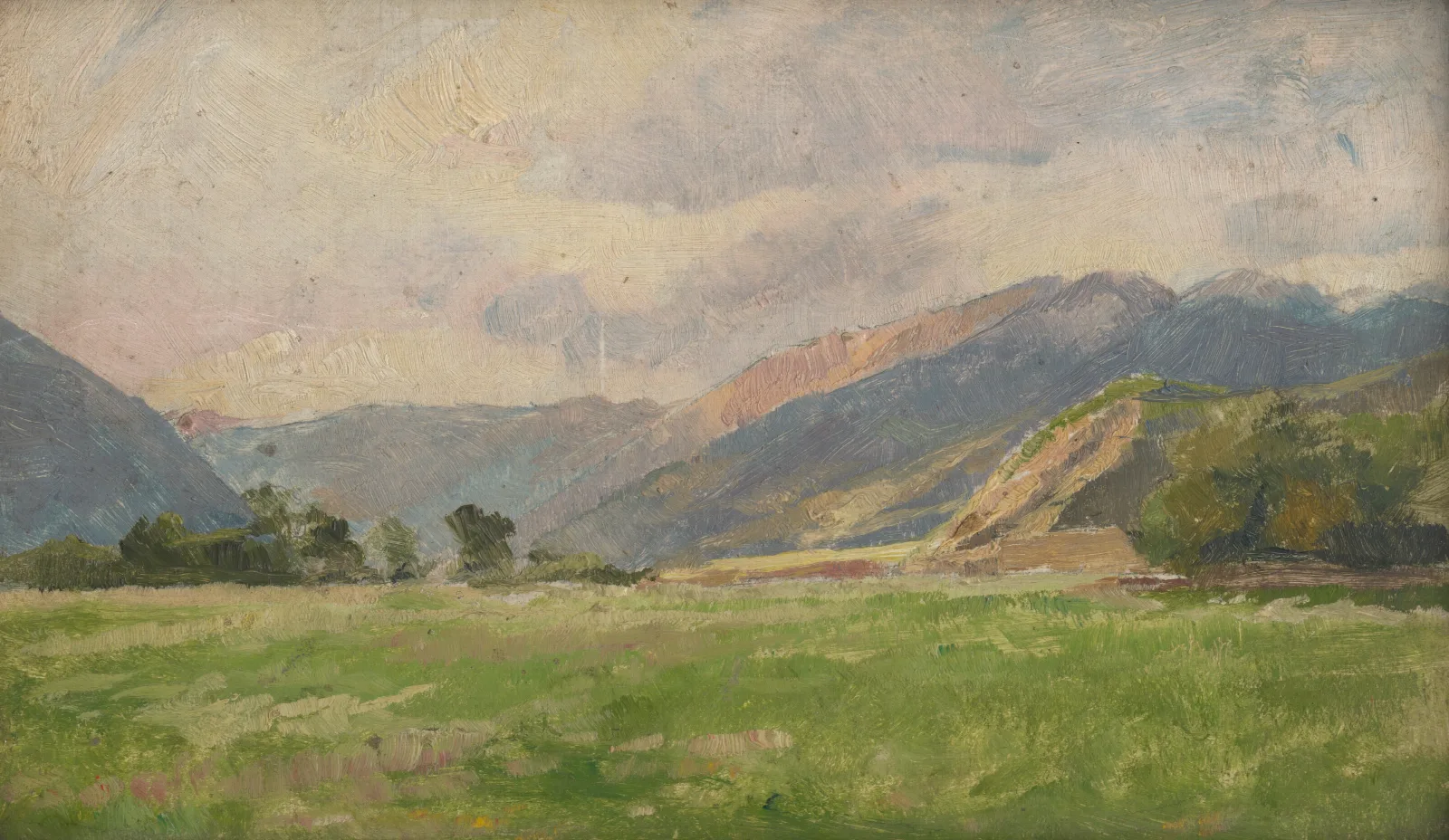Mountain Meadow Wall Art by Ľudovít Čordák - Canvas Print