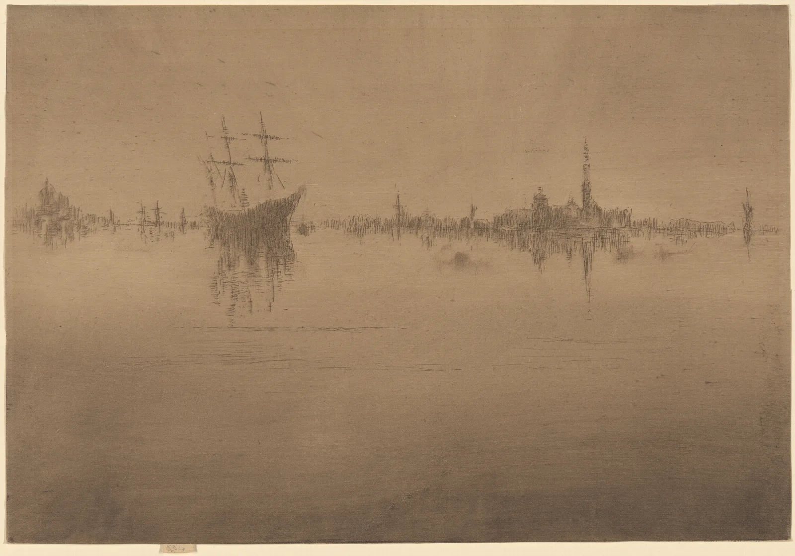 Nocturne 6 Wall Art by James Abbott McNeill Whistler - Canvas Print