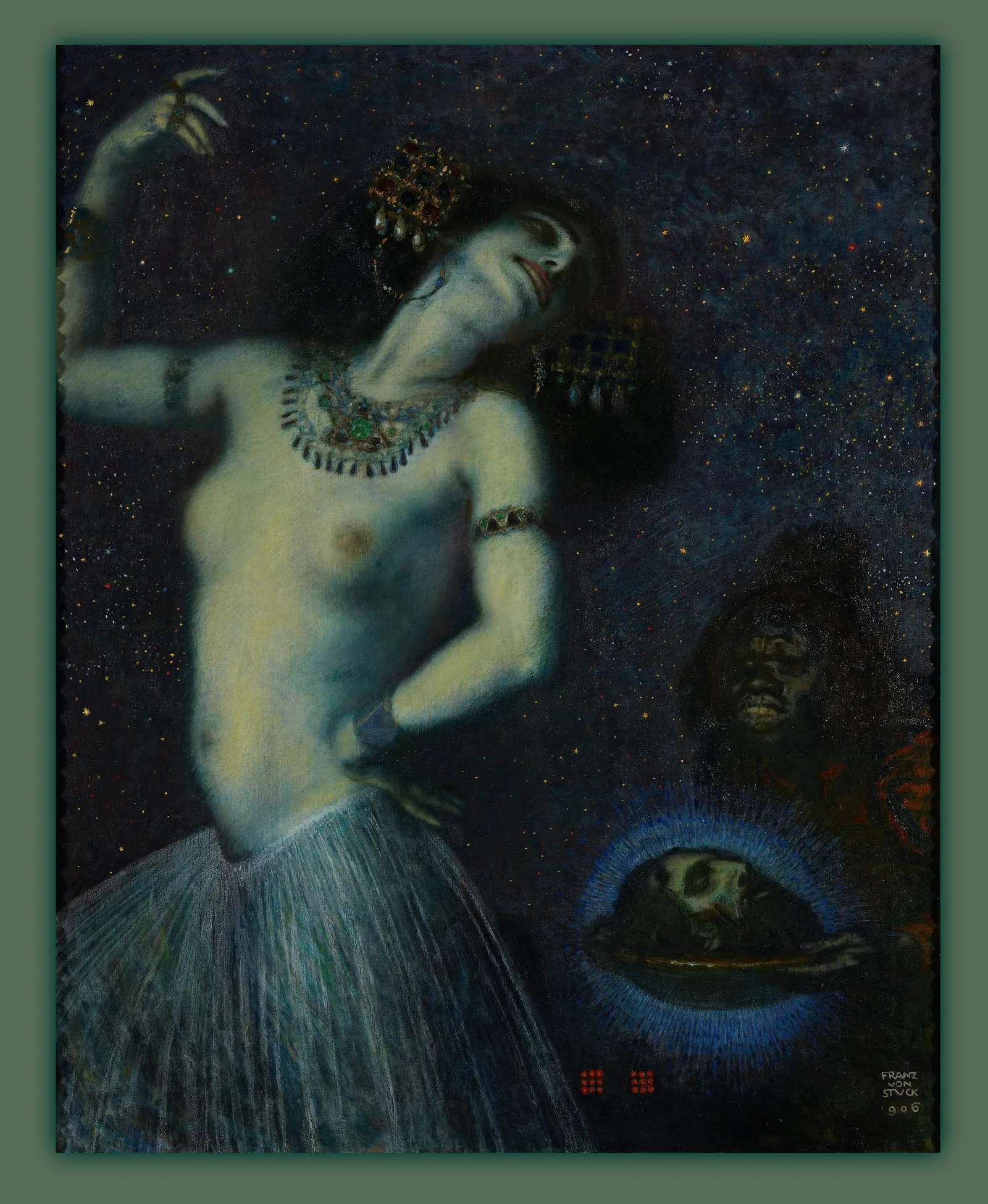 Salome 21 Wall Art by Franz von Stuck - Canvas Print