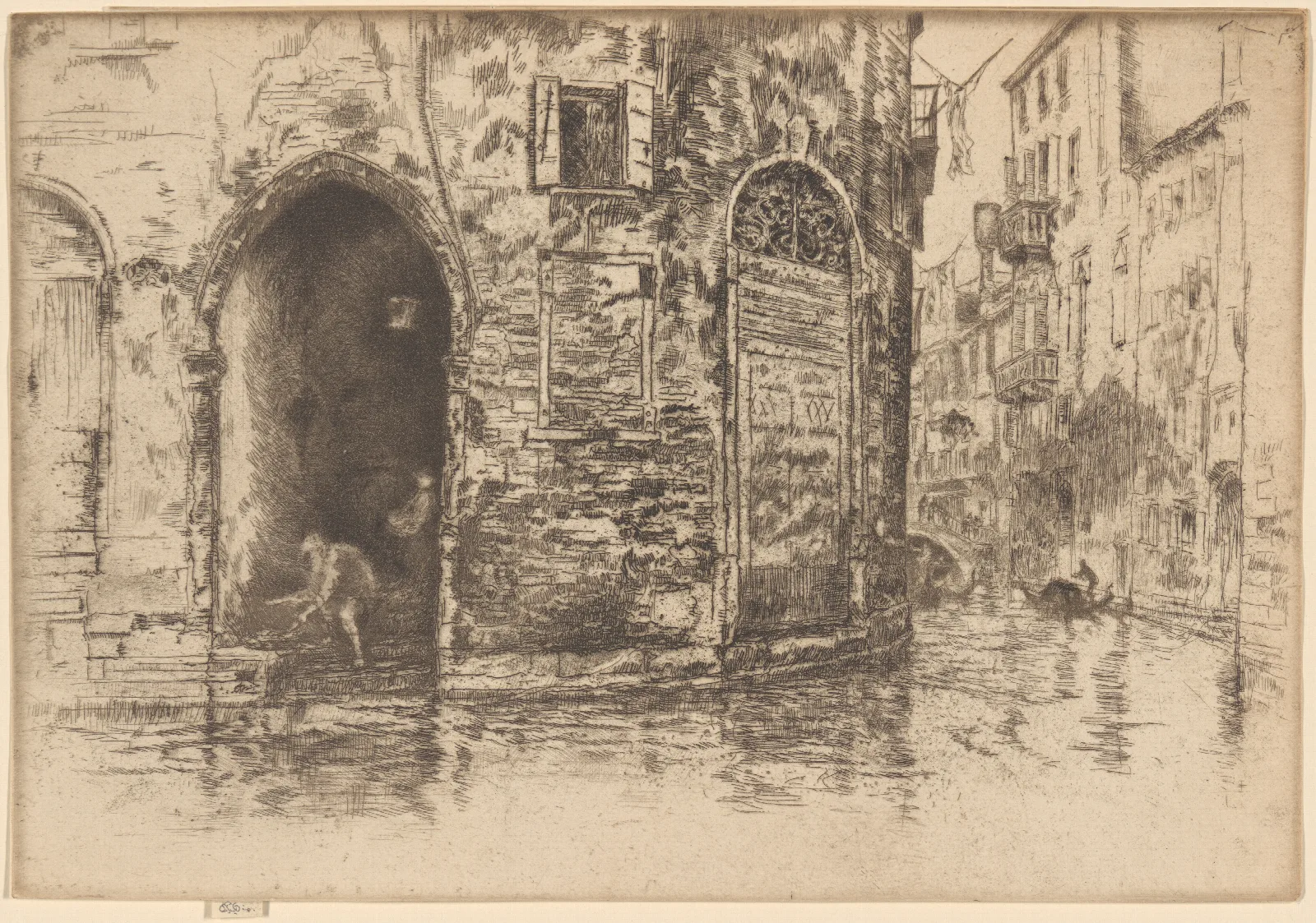 Two Doorways Wall Art by James Abbott McNeill Whistler - Canvas Print