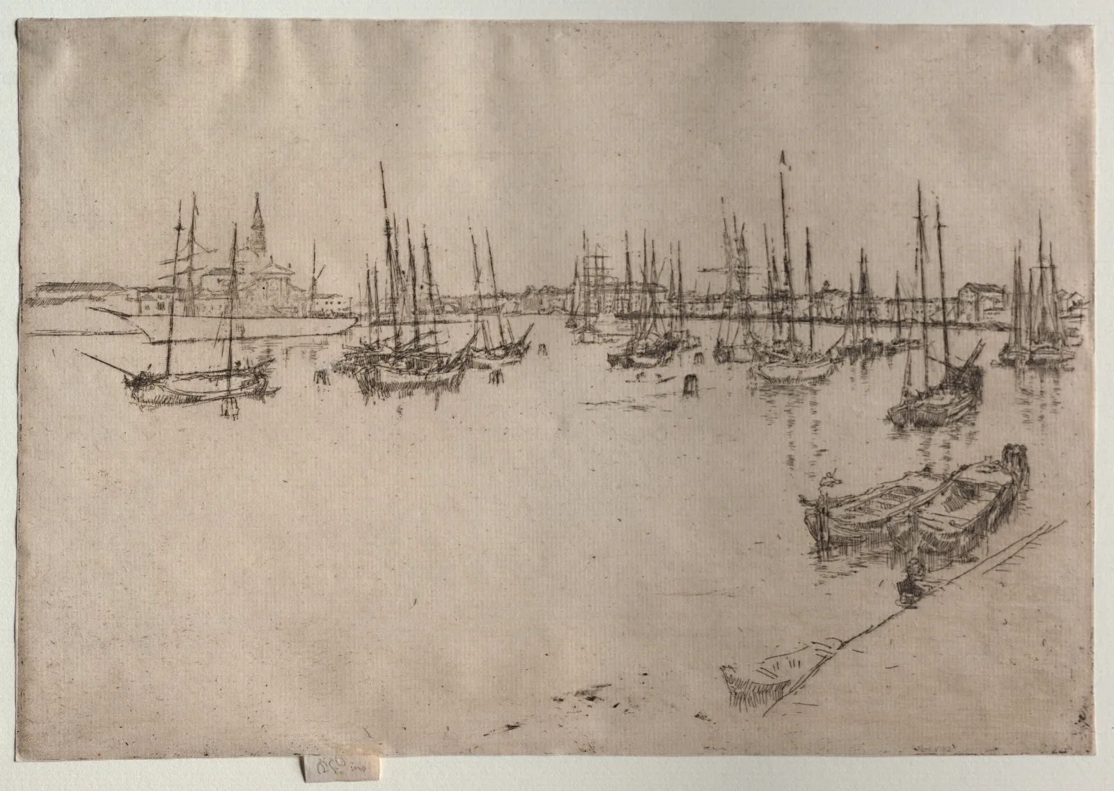 San Giorgio Venice Wall Art by James Abbott McNeill Whistler - Canvas Print