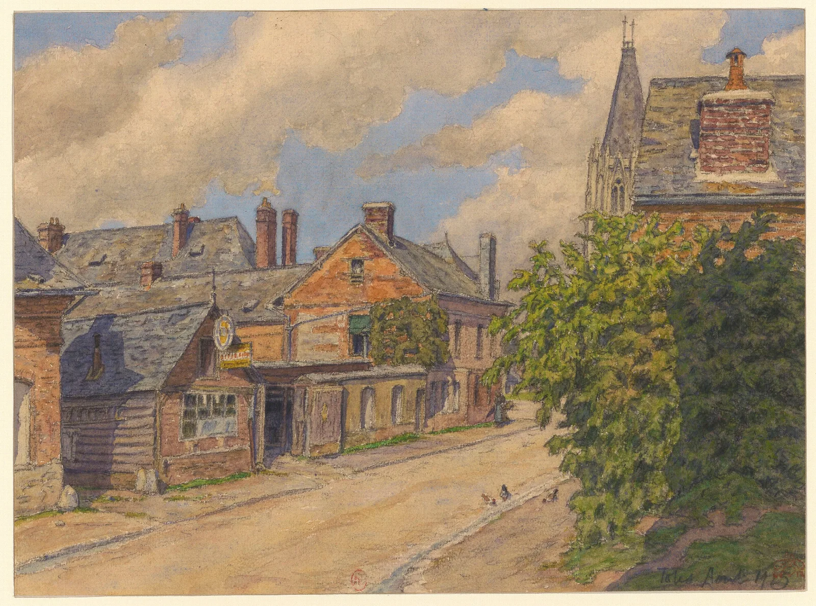 Totes 13 Wall Art by Henri Rivière - Canvas Print