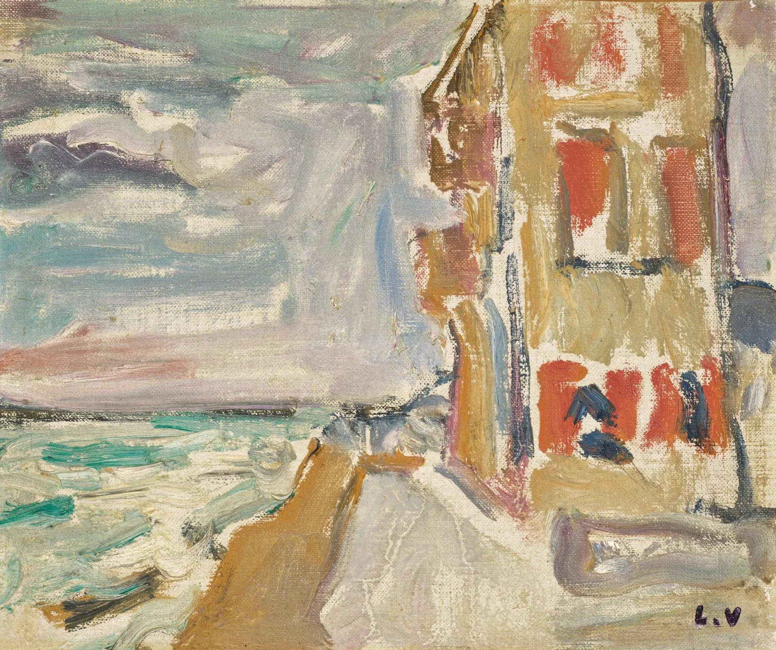 Normandie 2 Wall Art by Louis Valtat - Canvas Print