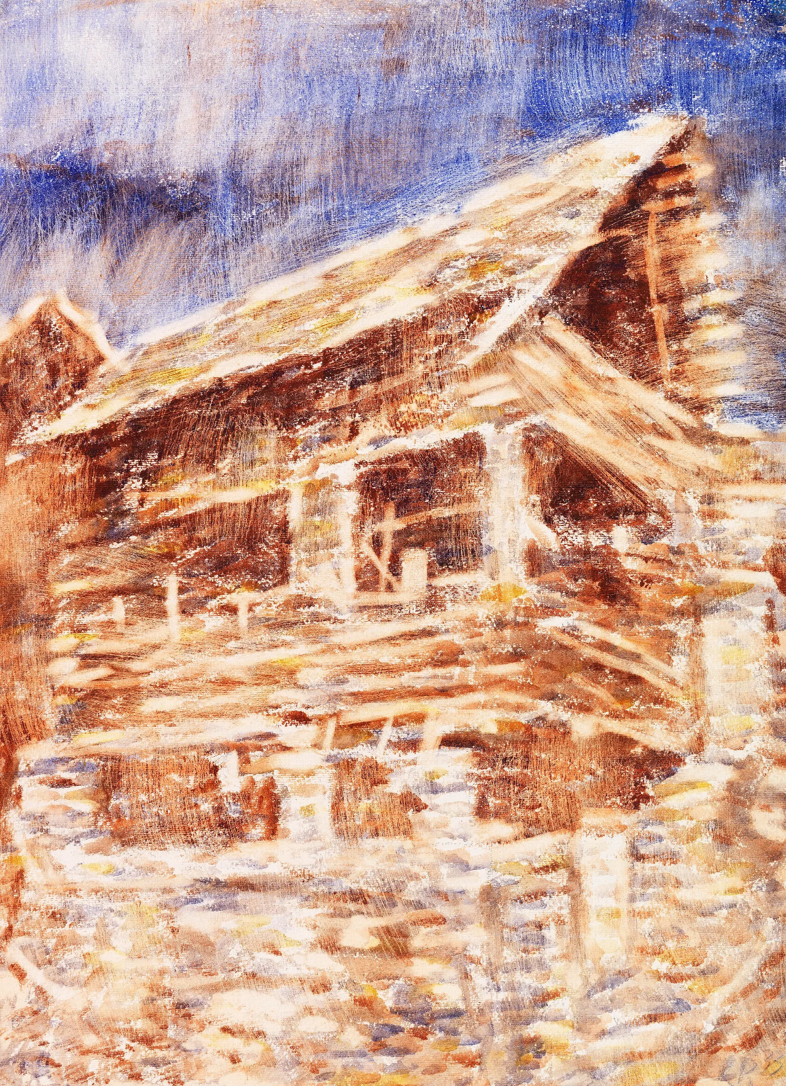 Haus In Bosco Wall Art by Christian Rohlfs - Canvas Print