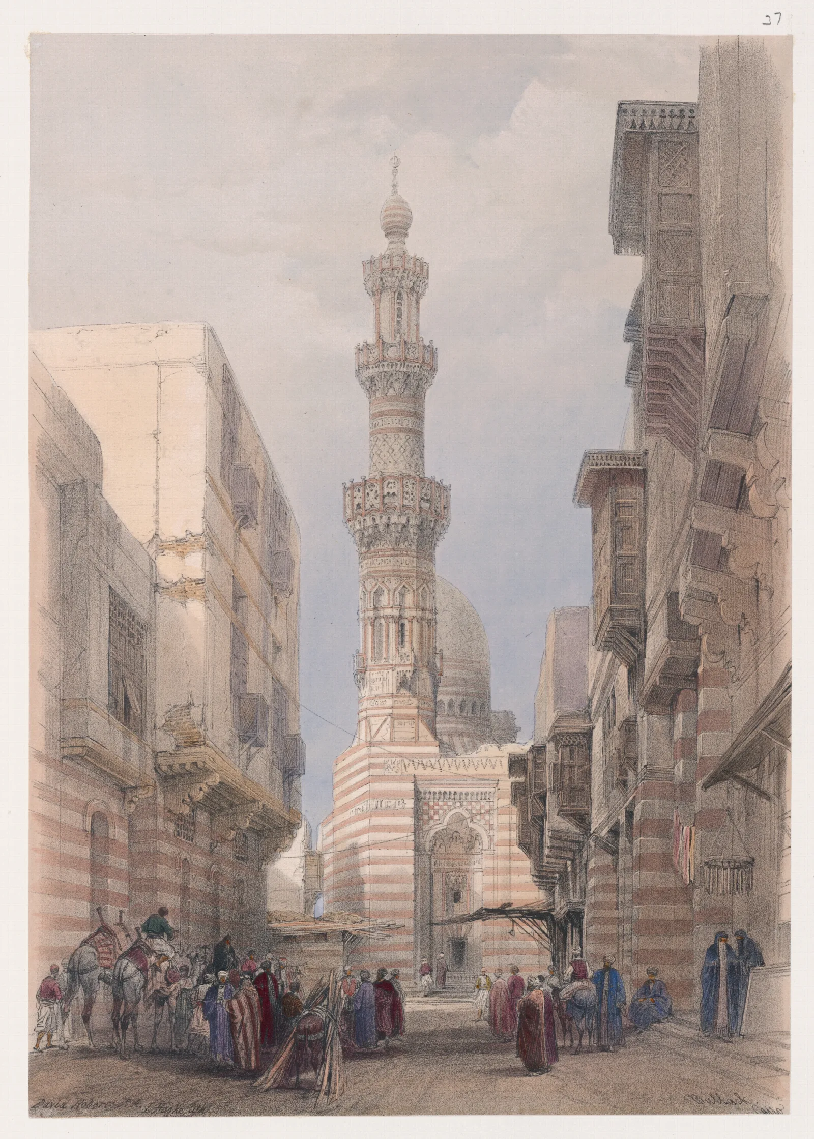 Bullack Cairo Wall Art by David Roberts - Canvas Print