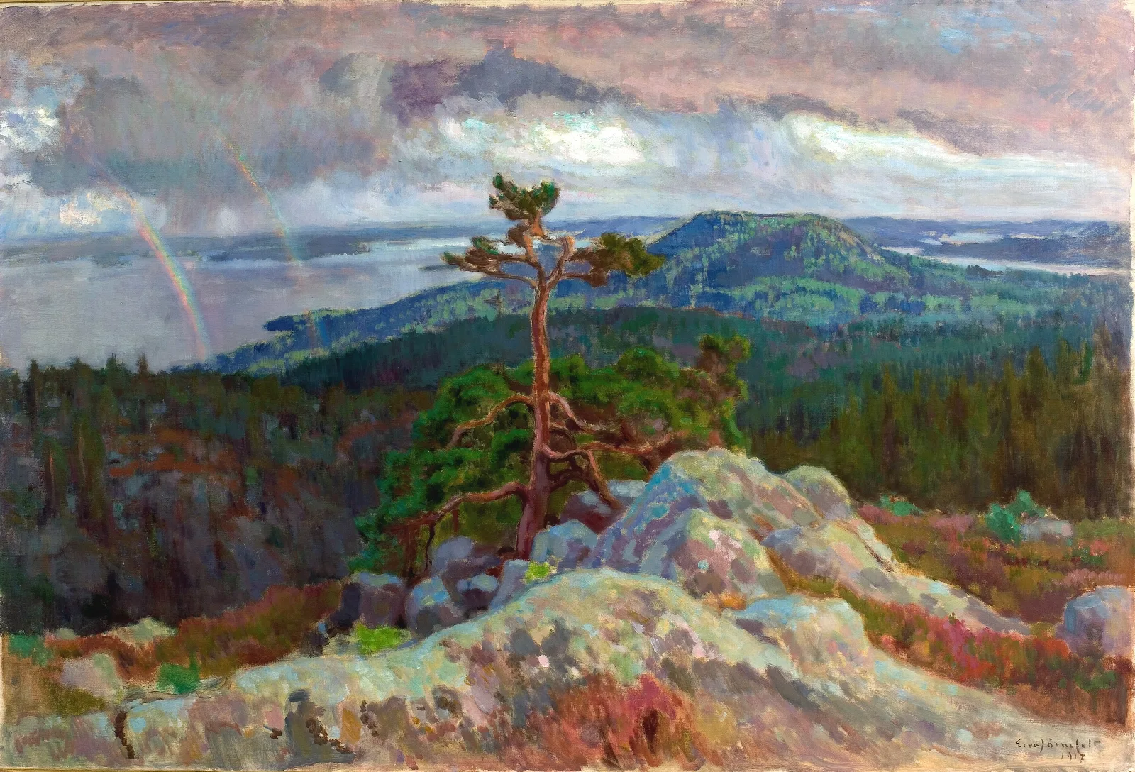 Koli Wall Art by Eero Järnefelt - Canvas Print