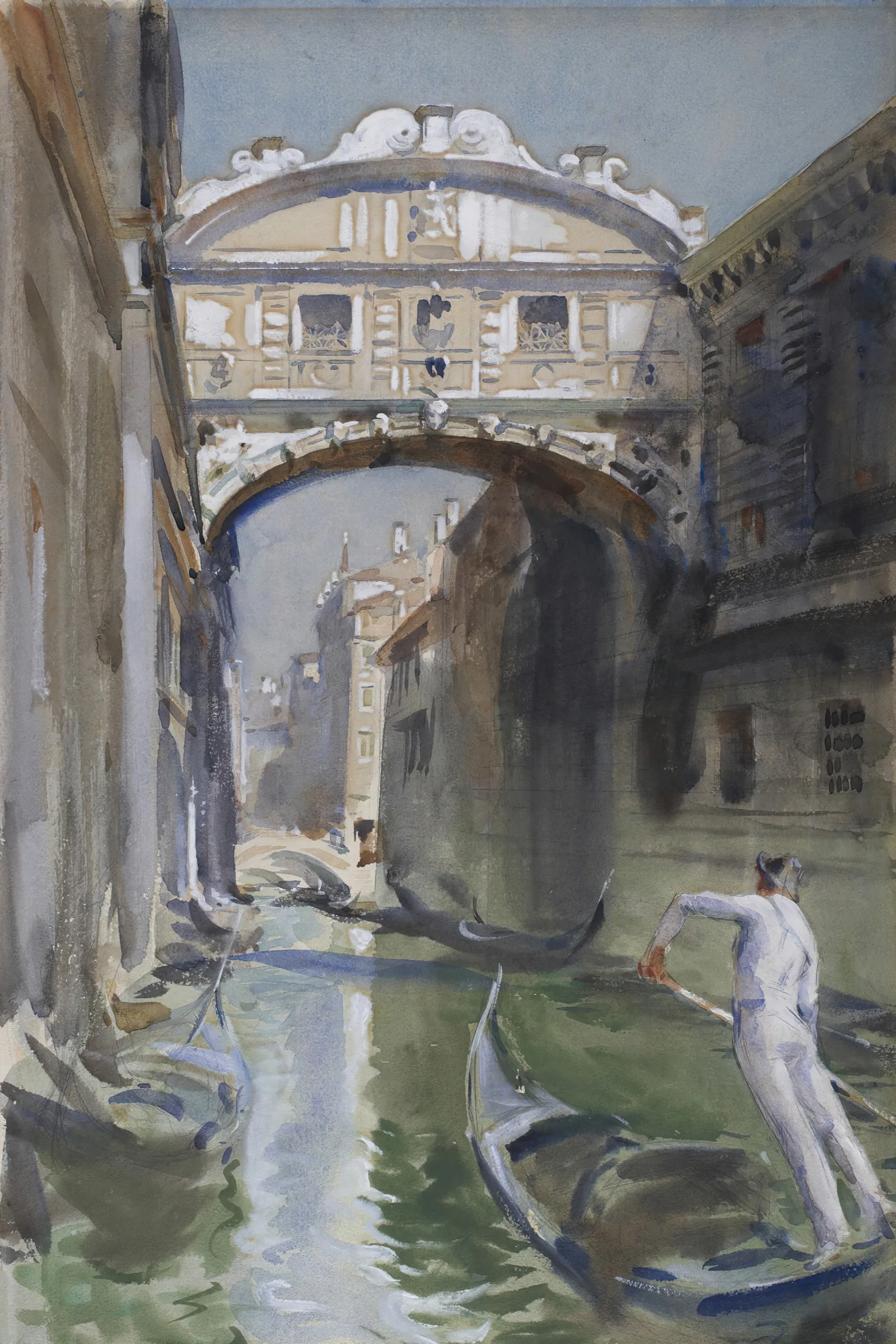 Bridge Of Sighs Wall Art by John Singer Sargent - Canvas Print