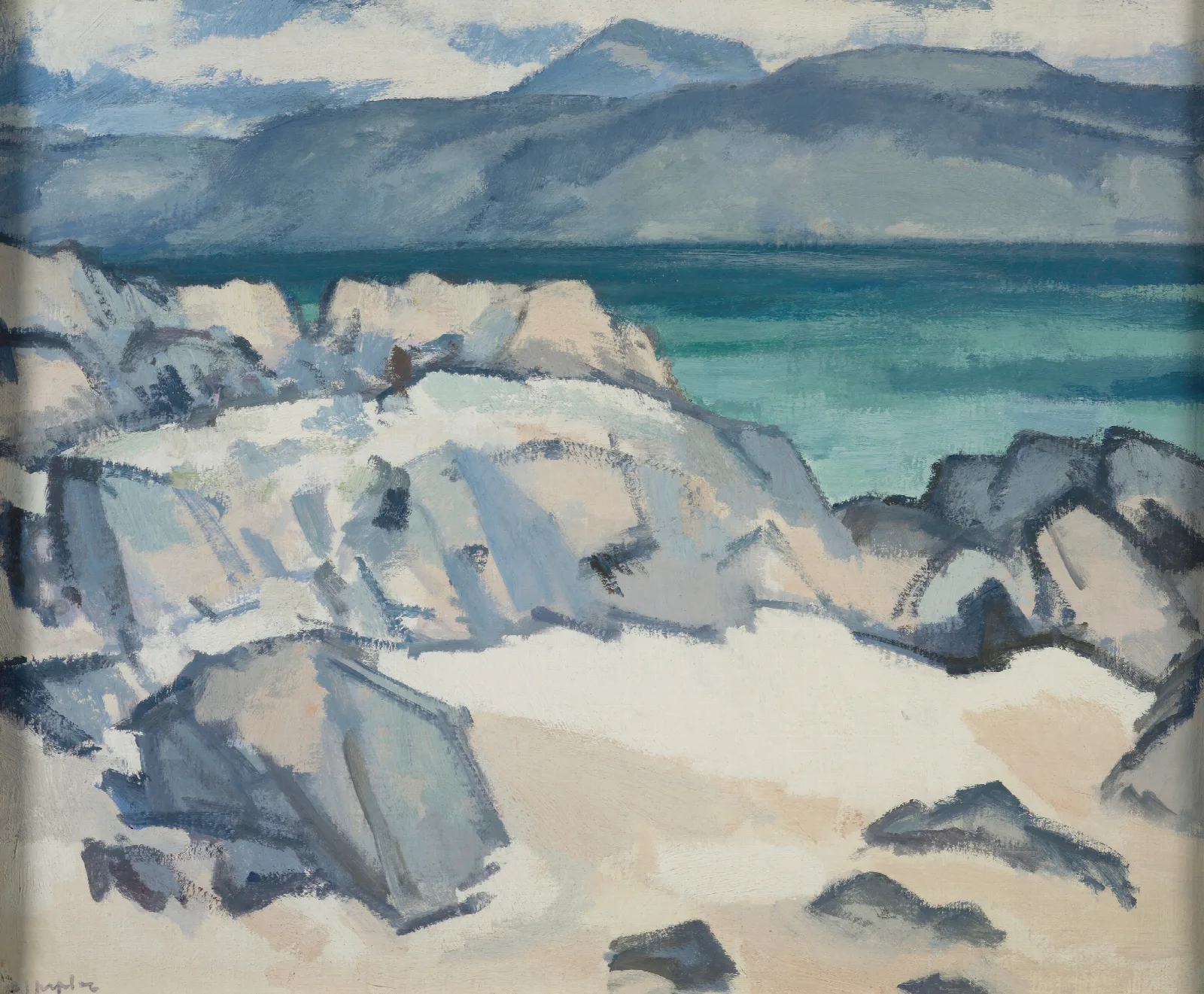 Iona Wall Art by Samuel John Peploe - Canvas Print
