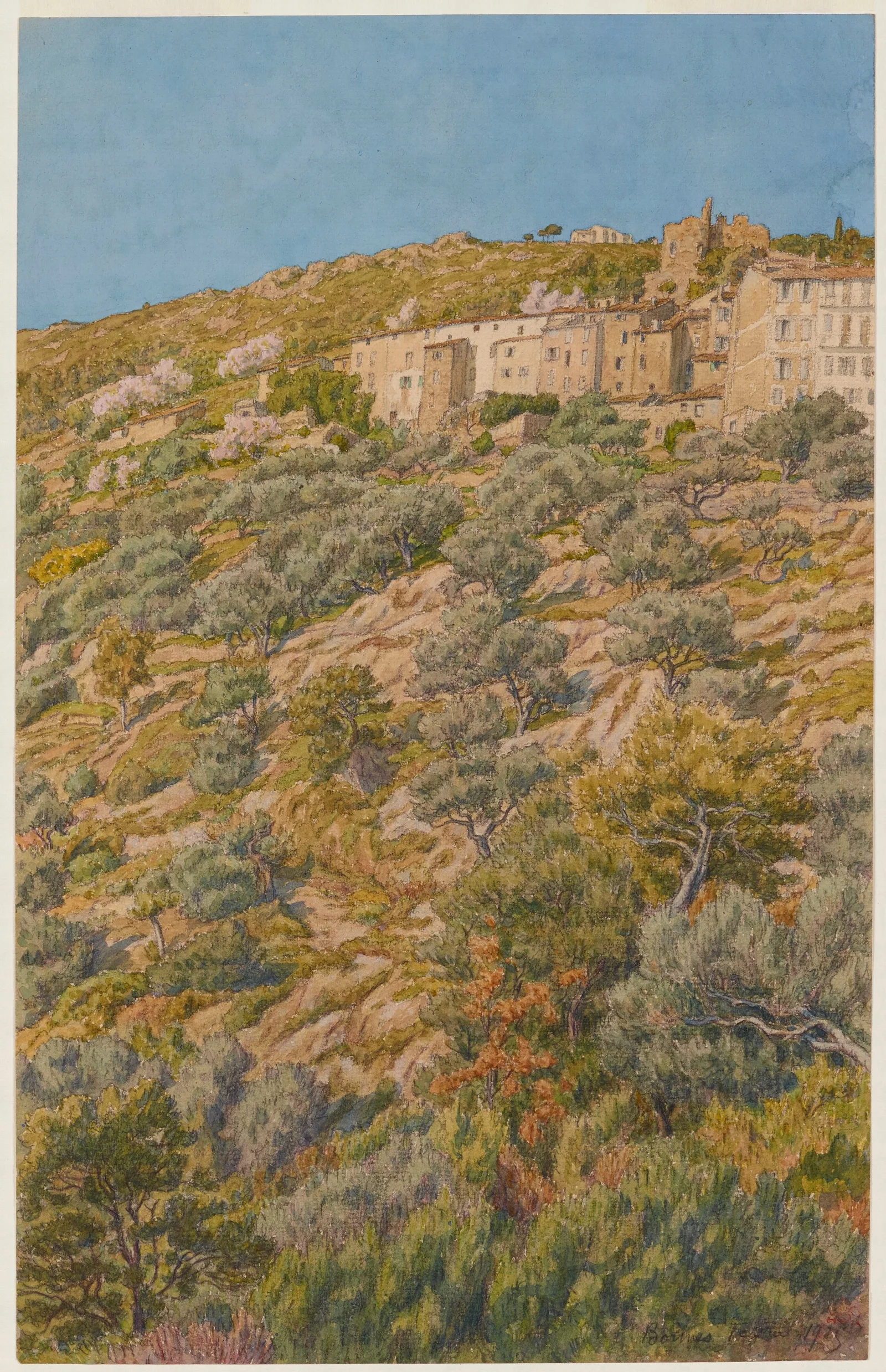 Bormes 4 Wall Art by Henri Rivière - Canvas Print