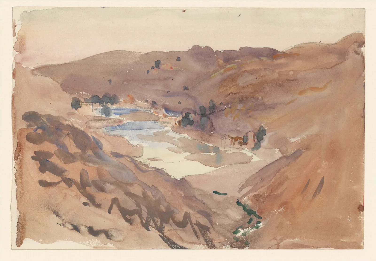 Toledo Wall Art by John Singer Sargent - Canvas Print