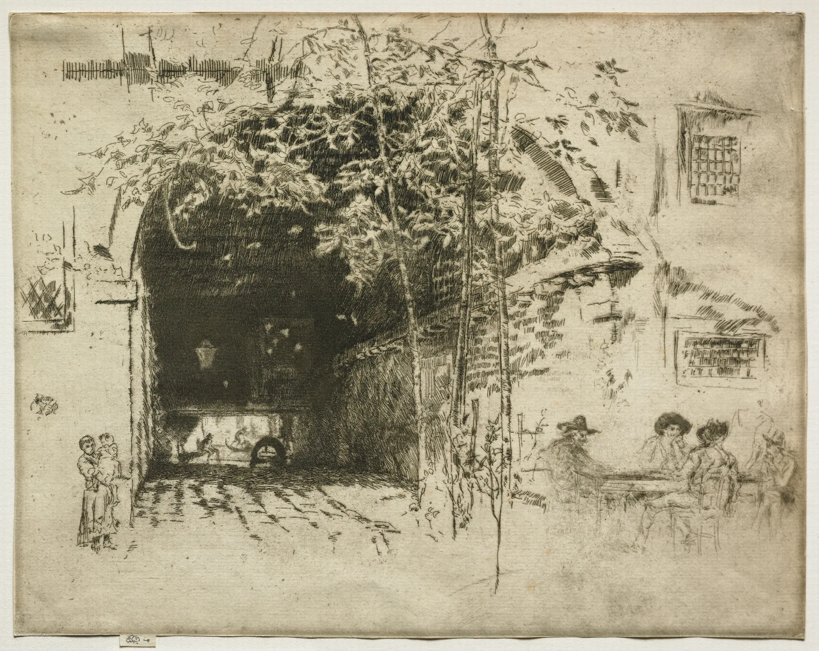 The Traghetto Wall Art by James Abbott McNeill Whistler - Canvas Print