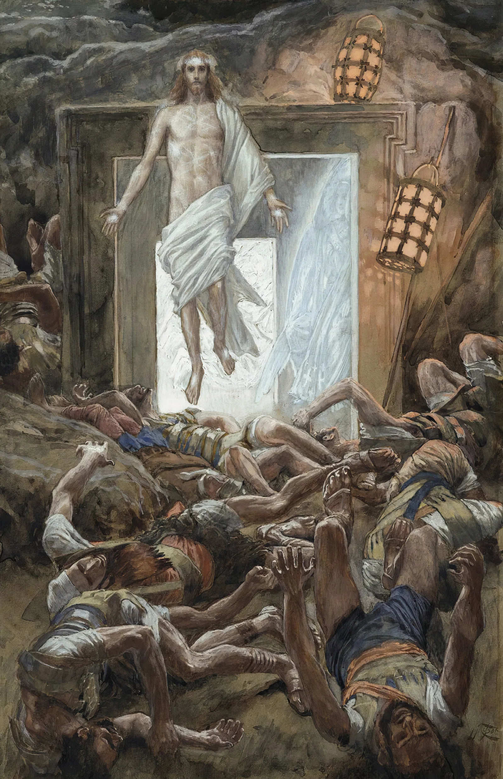 The Resurrection 6 Wall Art by James Tissot - Canvas Print