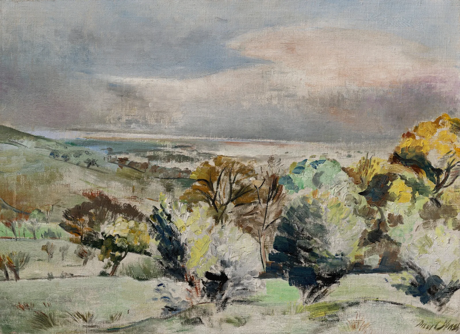 Wooded Landscape 17 Wall Art by Paul Nash - Canvas Print