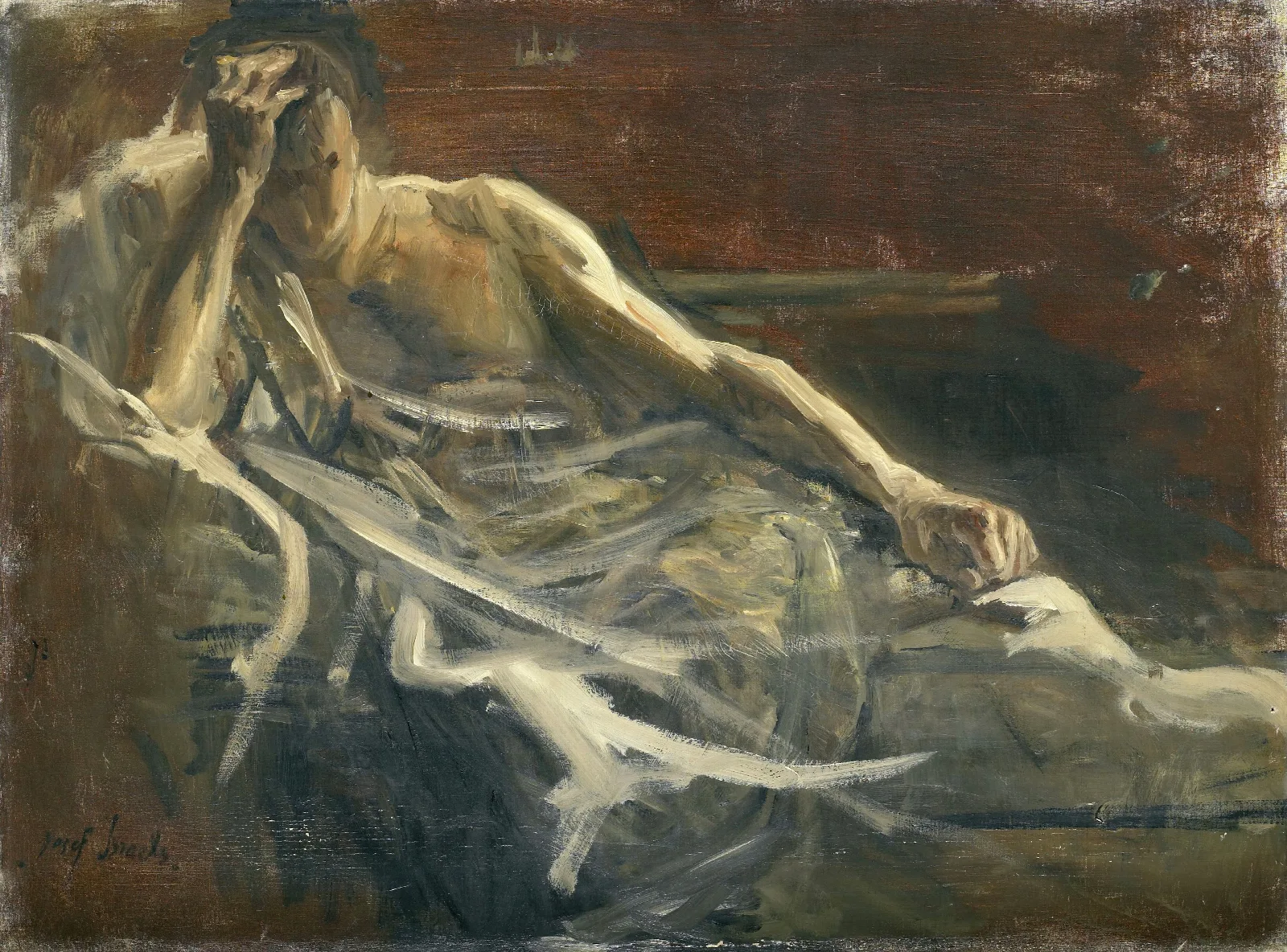 Saul Wall Art by Jozef Israëls - Canvas Print