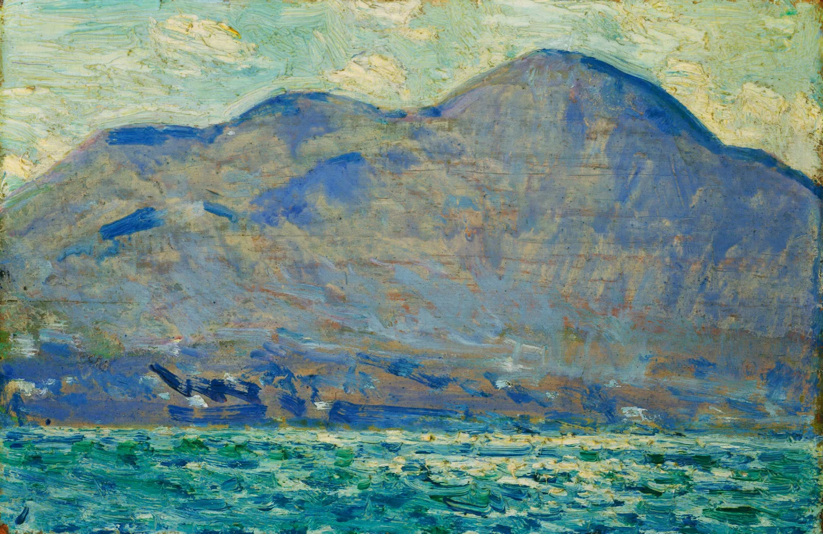 Mt Beacon At Newburgh Wall Art by Childe Hassam - Canvas Print