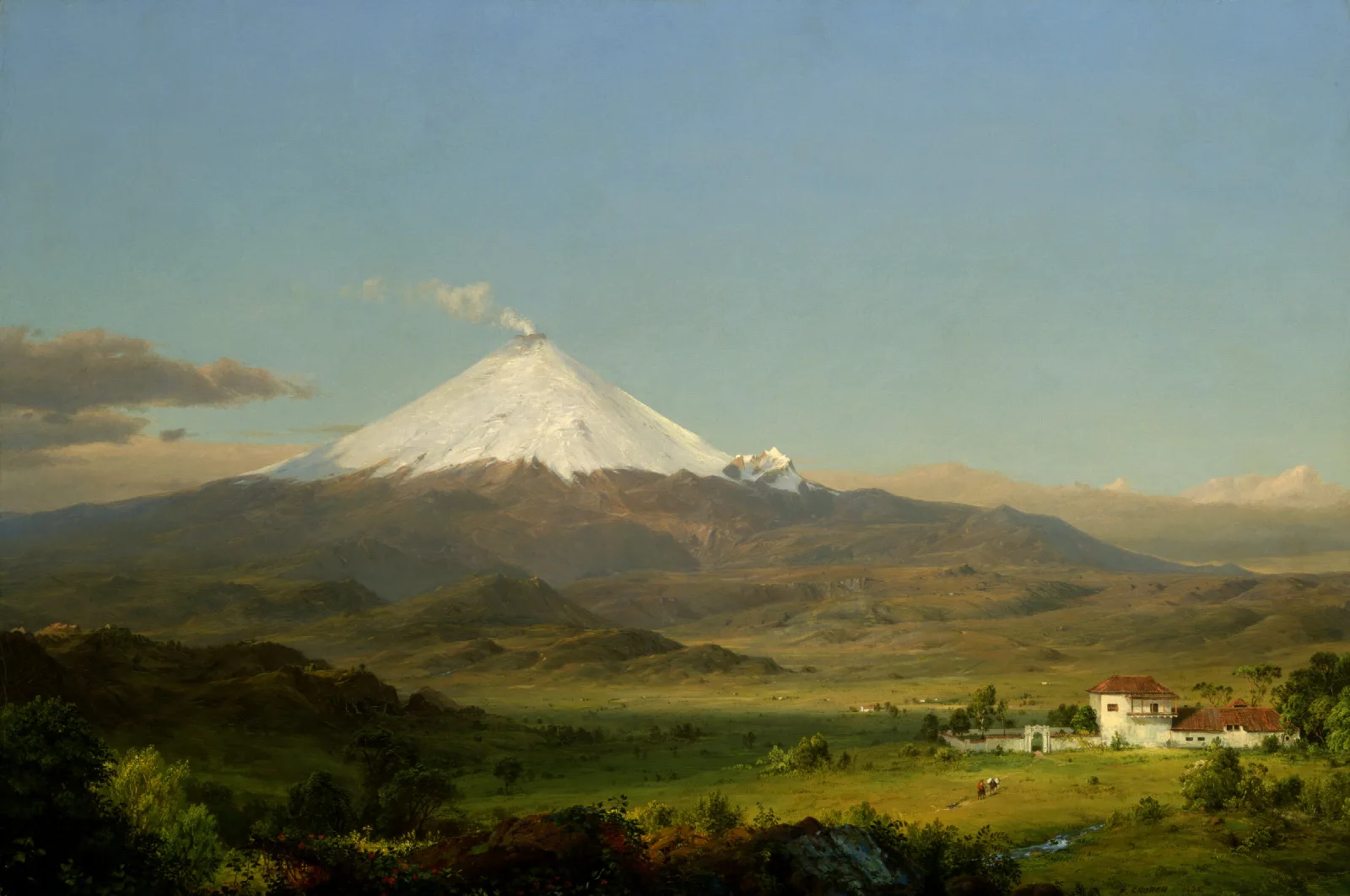Cotopaxi 2 Wall Art by Frederic Edwin Church - Canvas Print