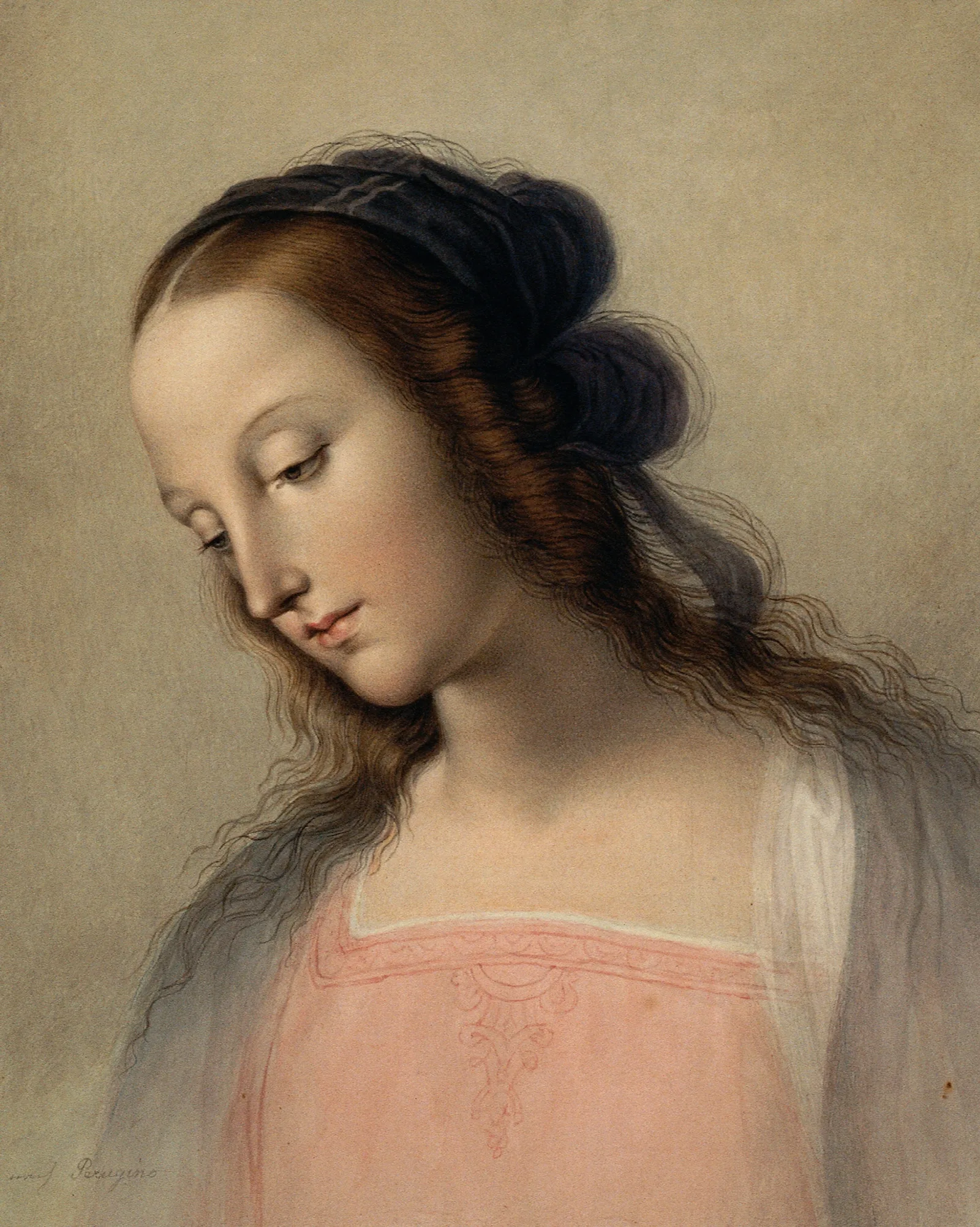Madonna 2 Wall Art by Johann Peter Krafft - Canvas Print