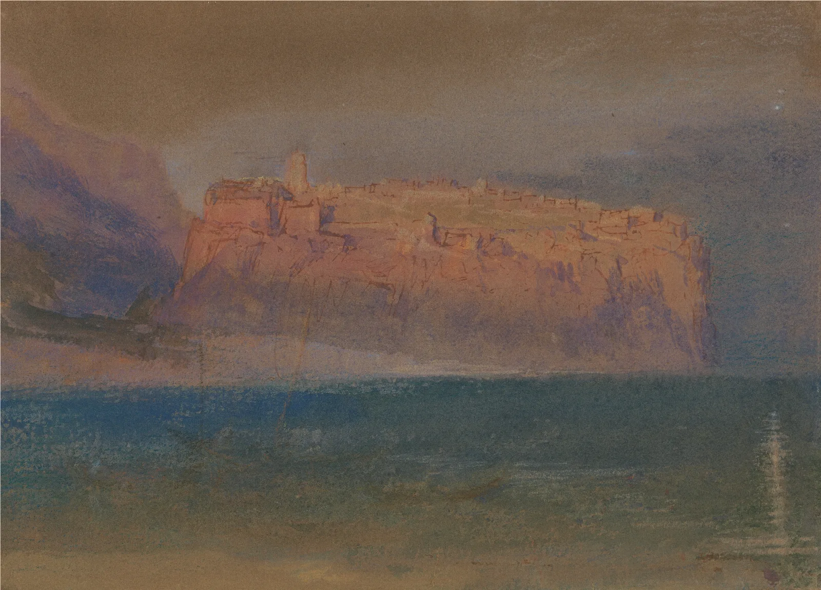 Corsica Wall Art by Joseph Mallord William Turner - Canvas Print