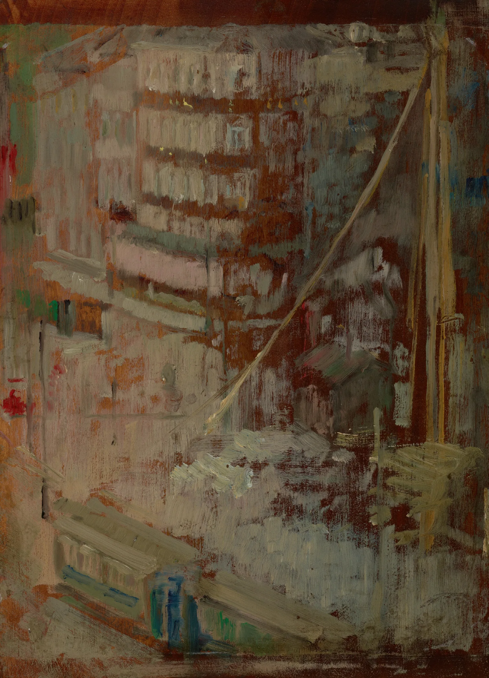Motif From Paris Wall Art by Olga Boznanska - Canvas Print