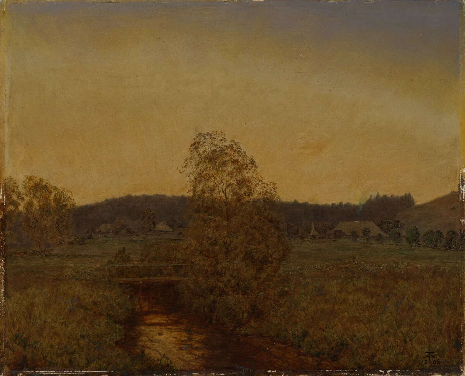 Der Abendstern Wall Art by Hans Thoma - Canvas Print