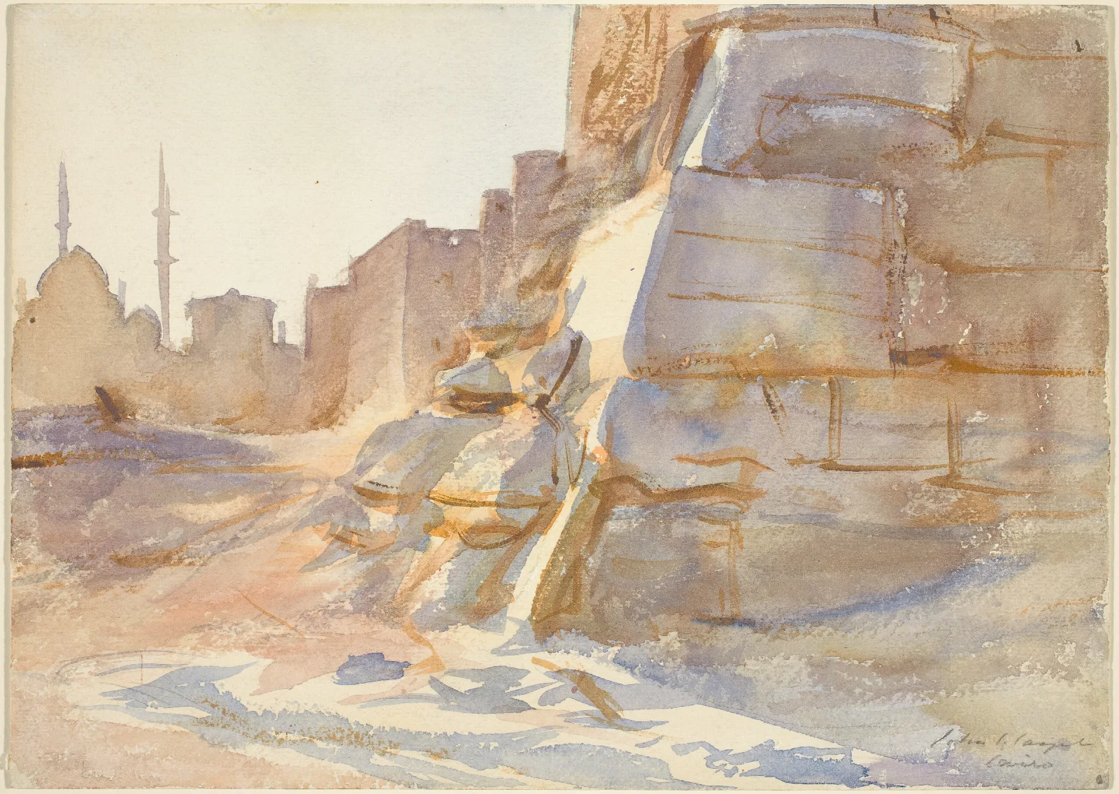 Cairo Wall Art by John Singer Sargent - Canvas Print