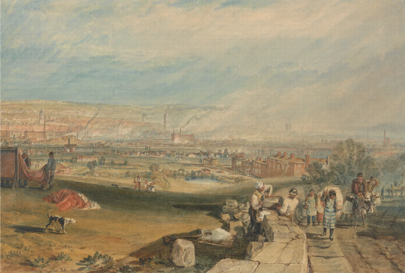 Leeds Wall Art by Joseph Mallord William Turner - Canvas Print