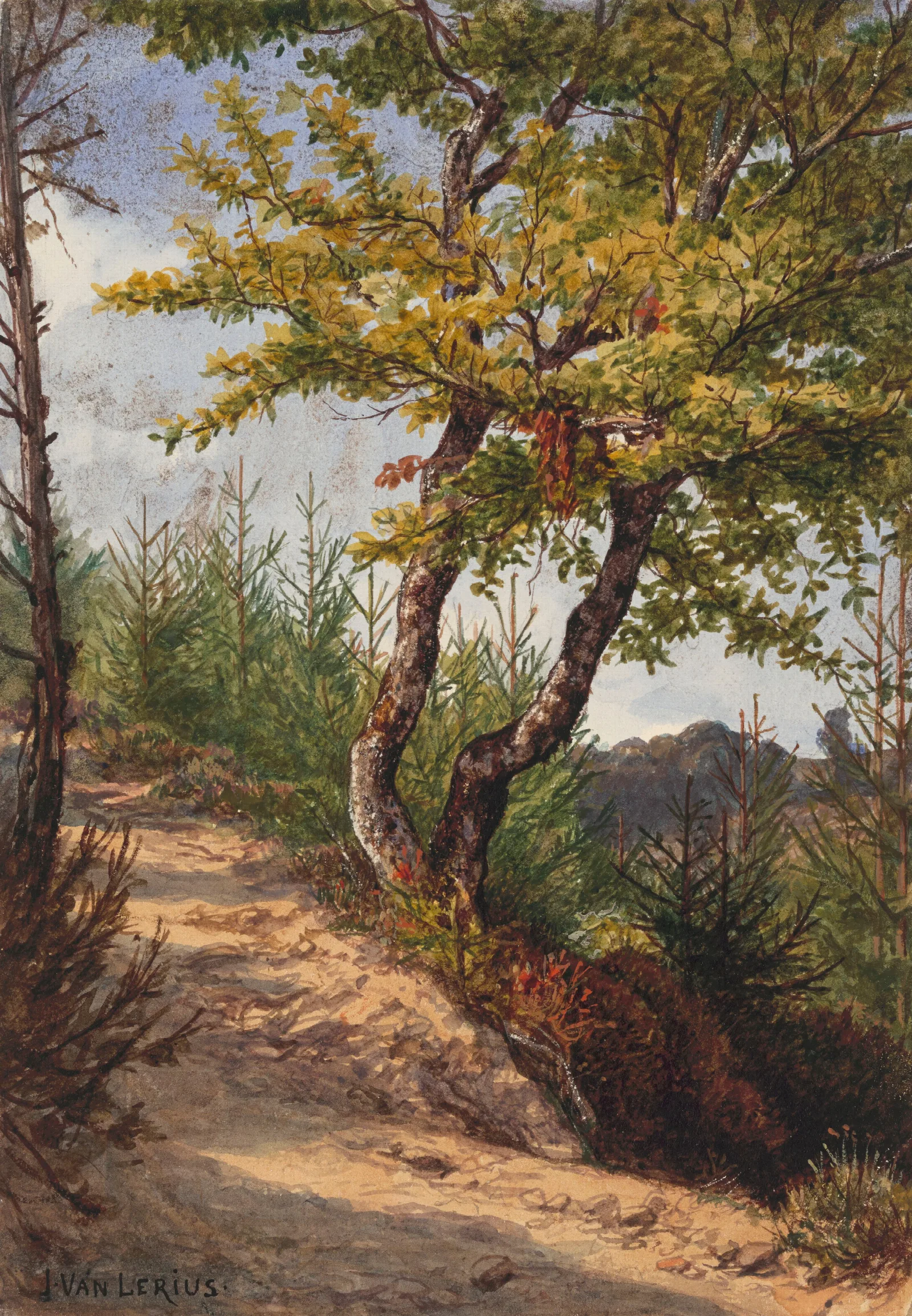 Schwalbach Nassau Wall Art by Jozef Van Lerius - Canvas Print