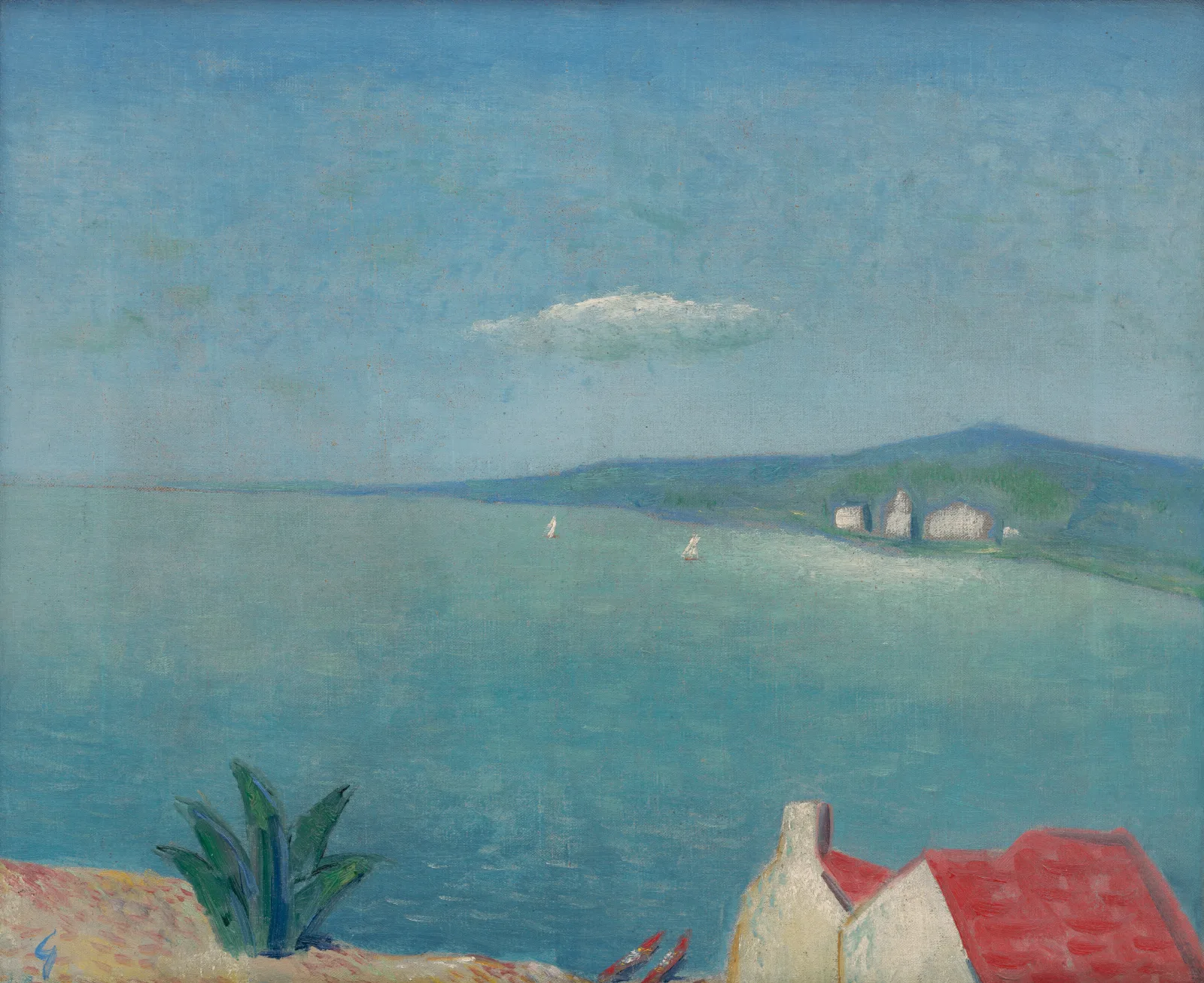The Adriatic Wall Art by Mikuláš Galanda - Canvas Print