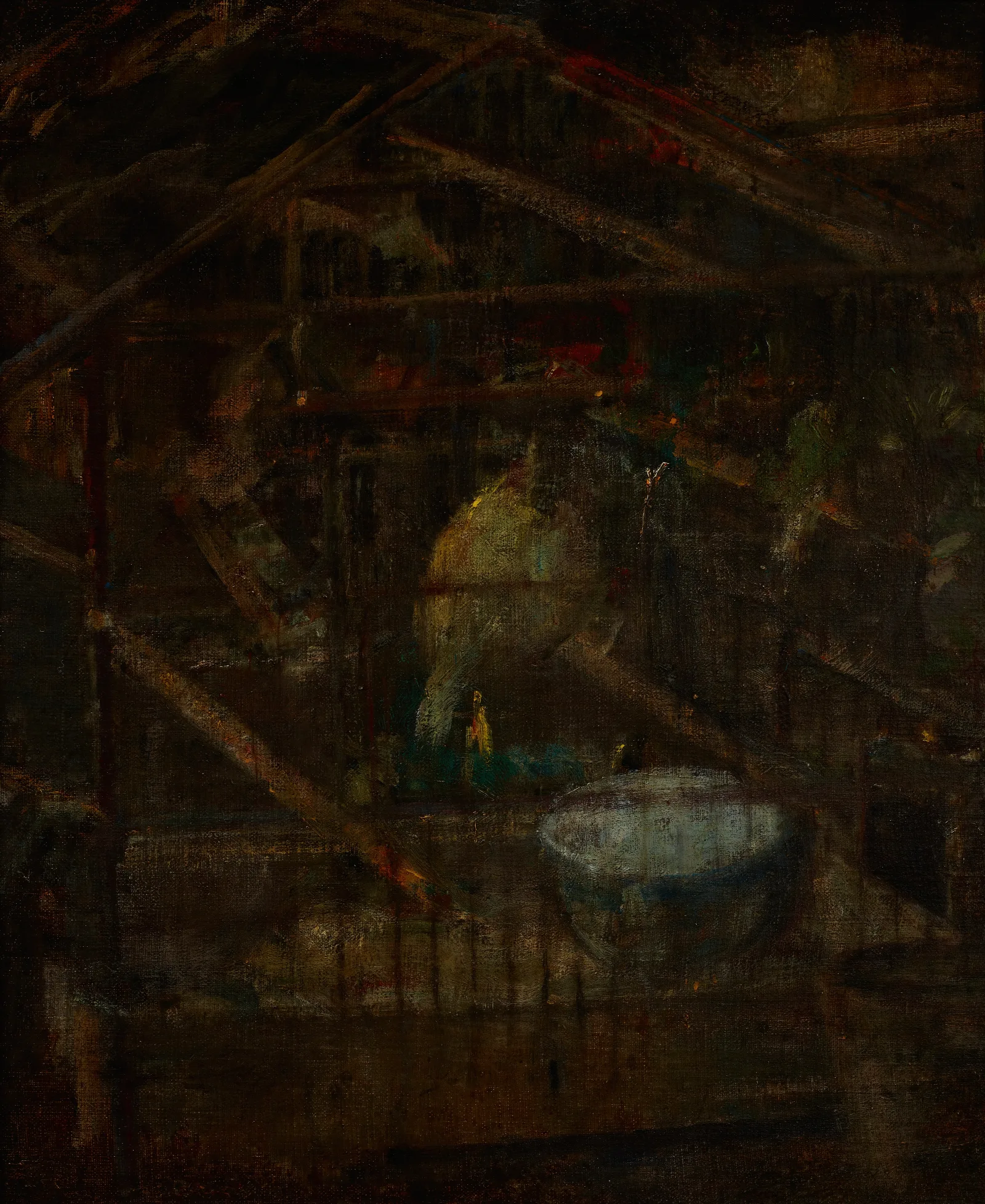 Birdcage Wall Art by Olga Boznanska - Canvas Print