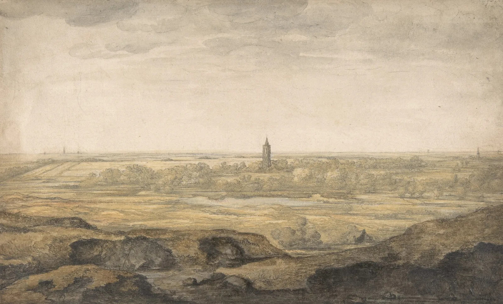 Landscape 146 Wall Art by Aelbert Cuyp - Canvas Print