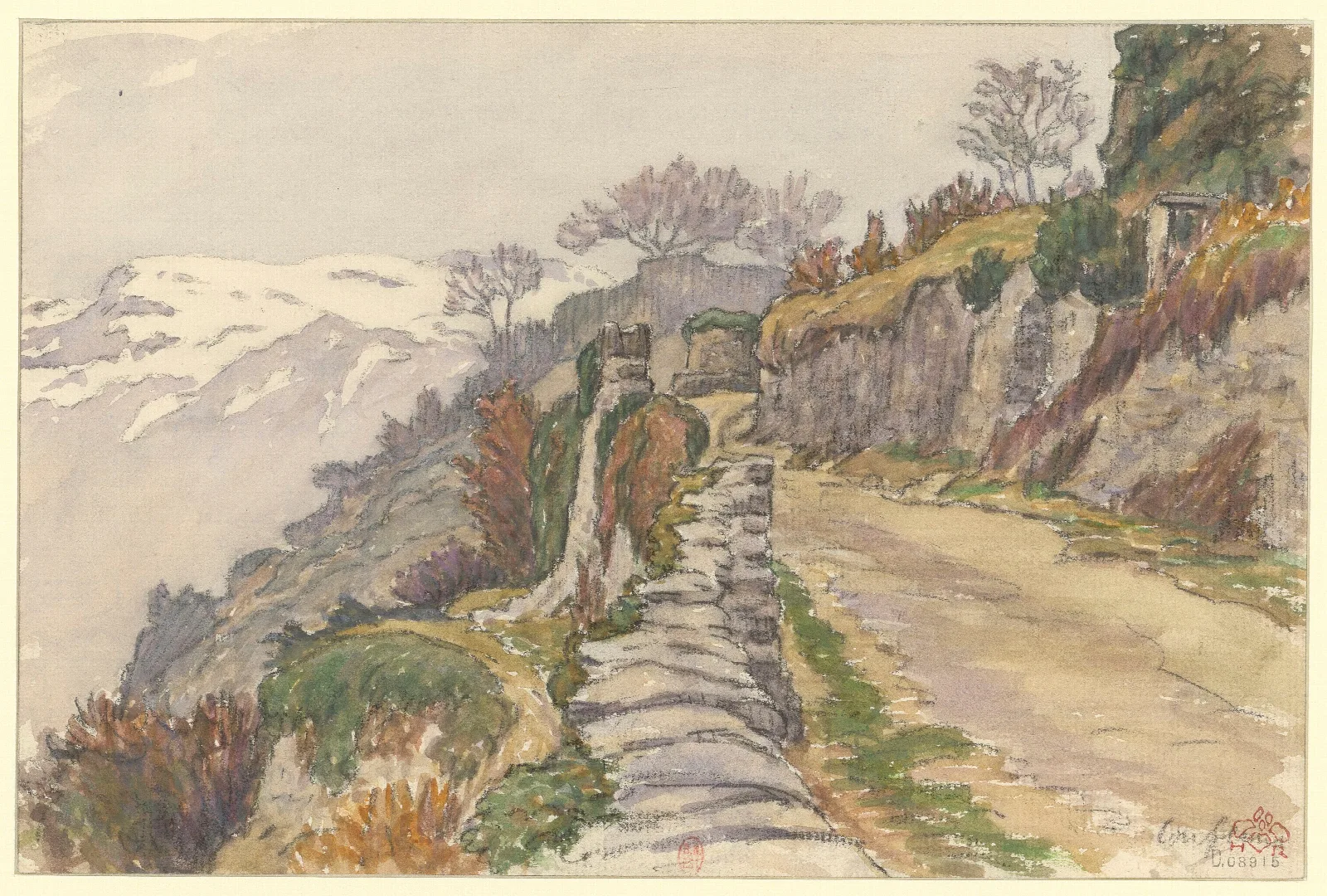 Conflans 3 Wall Art by Henri Rivière - Canvas Print