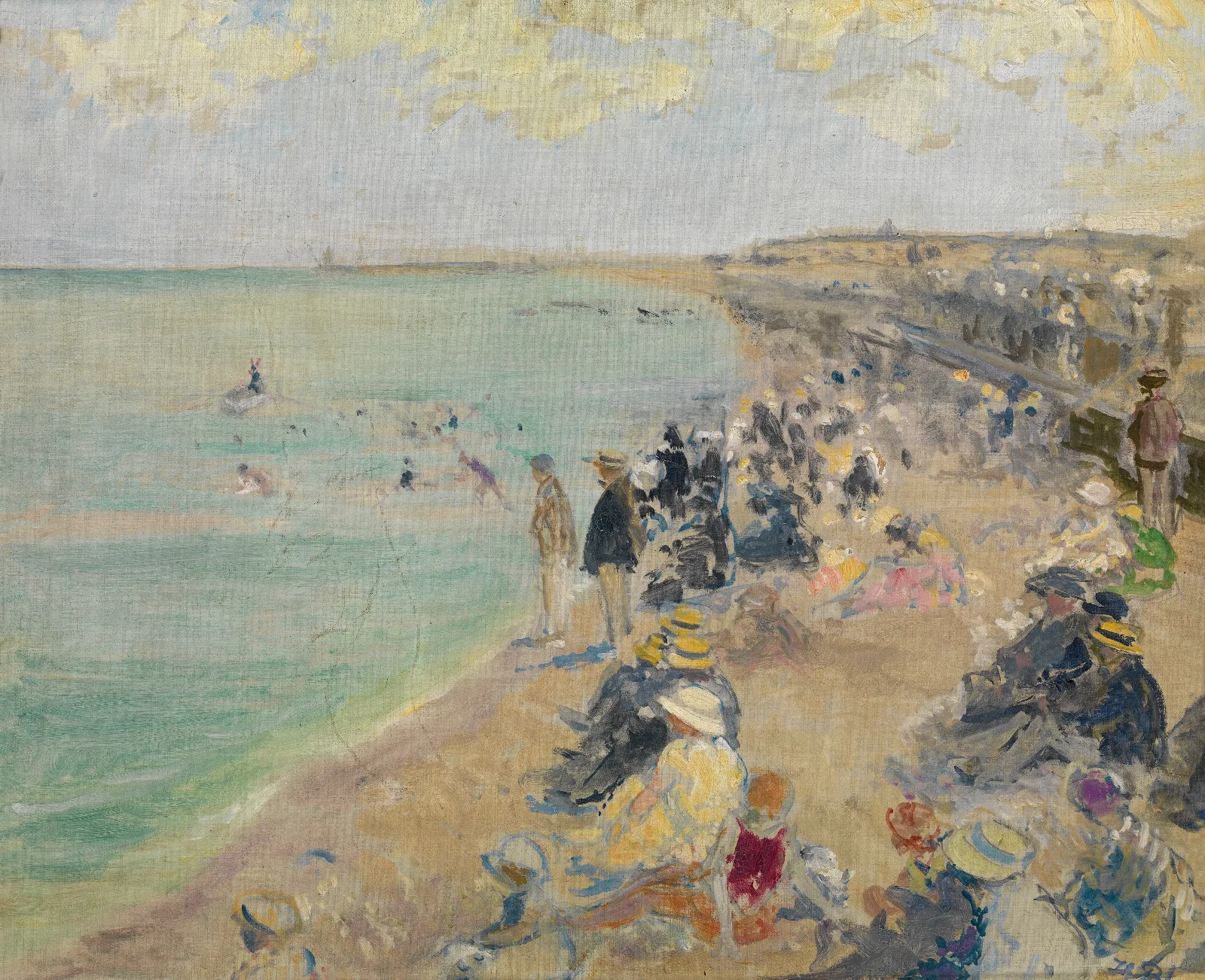 Dieppe 4 Wall Art by Jacques-Émile Blanche - Canvas Print