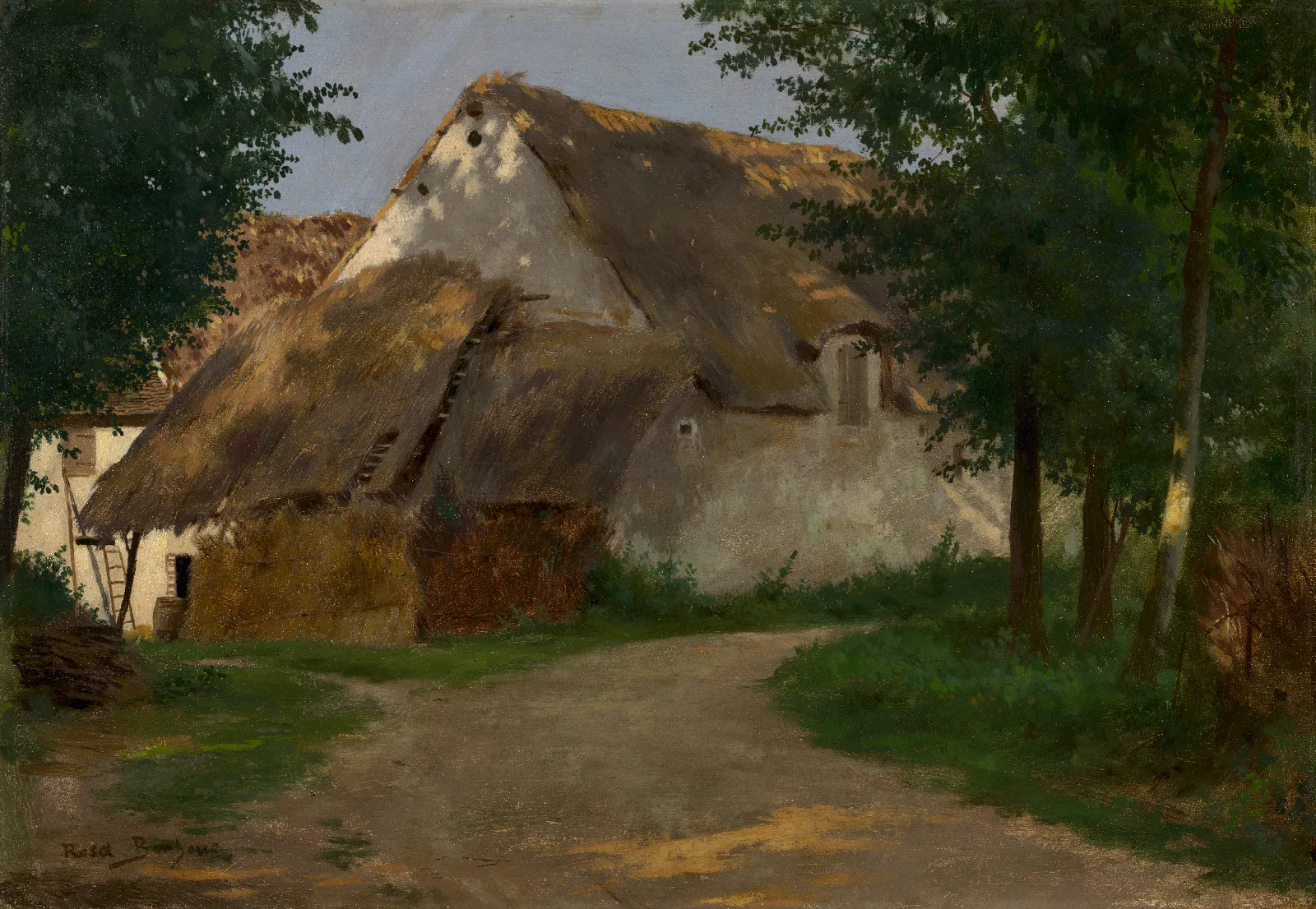 The Farm At The Entrance Of The Wood Wall Art by Rosa Bonheur - Canvas Print