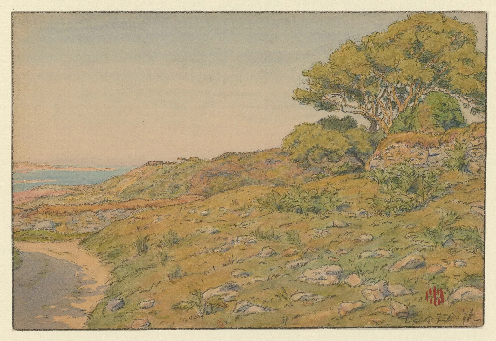 Loguivy 28 Wall Art by Henri Rivière - Canvas Print