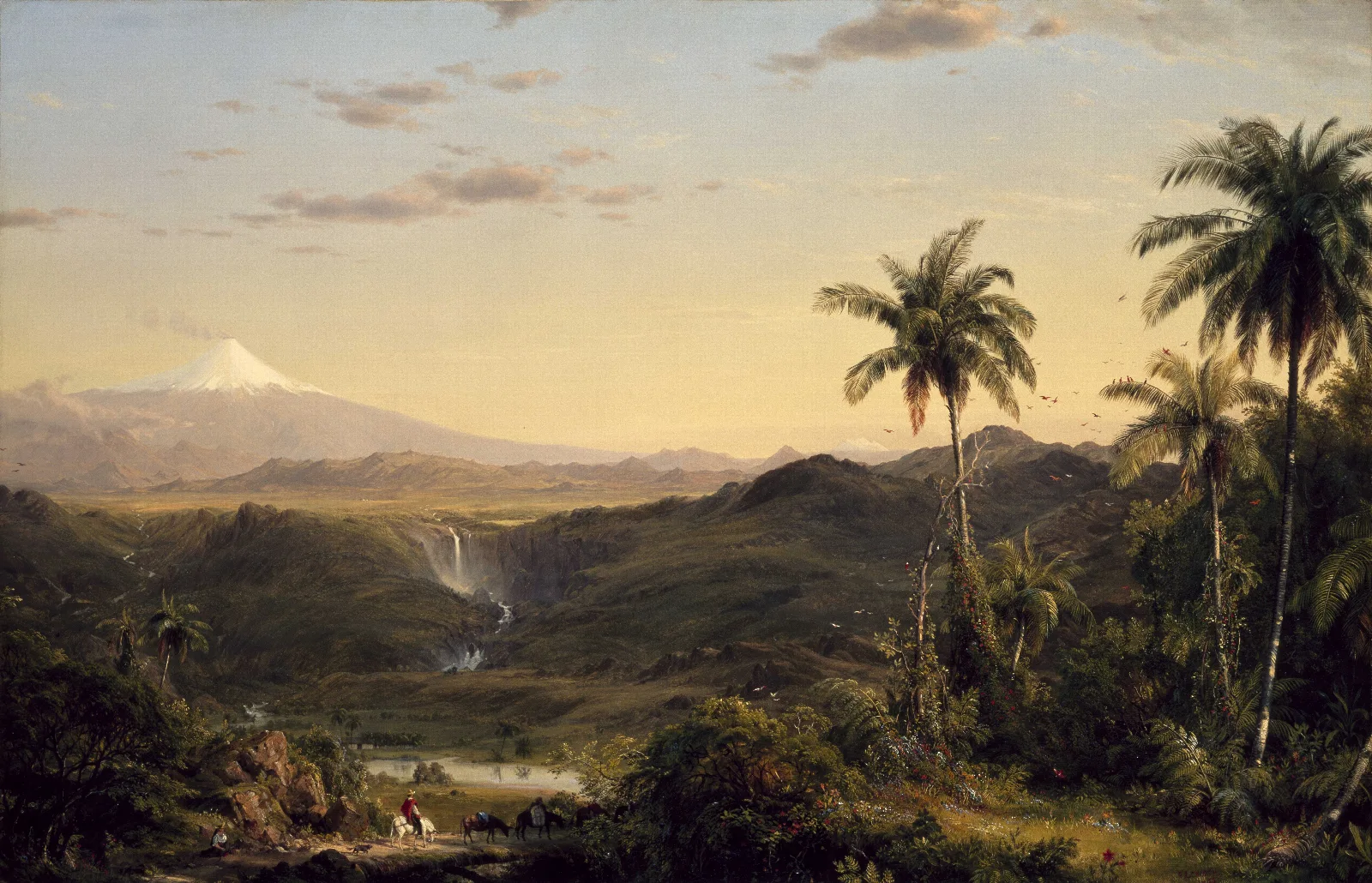Cotopaxi Wall Art by Frederic Edwin Church - Canvas Print