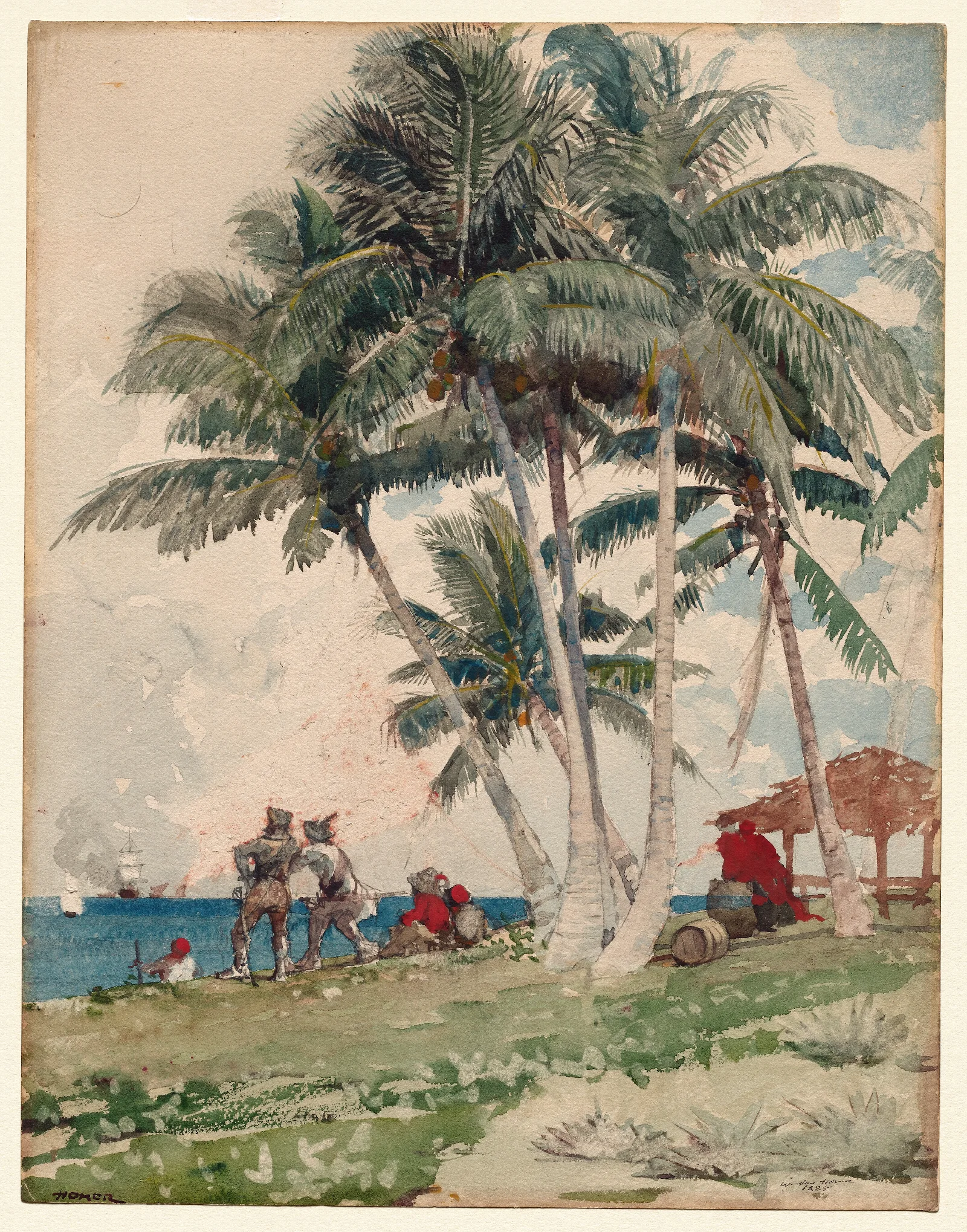 The Buccaneers Wall Art by Winslow Homer - Canvas Print