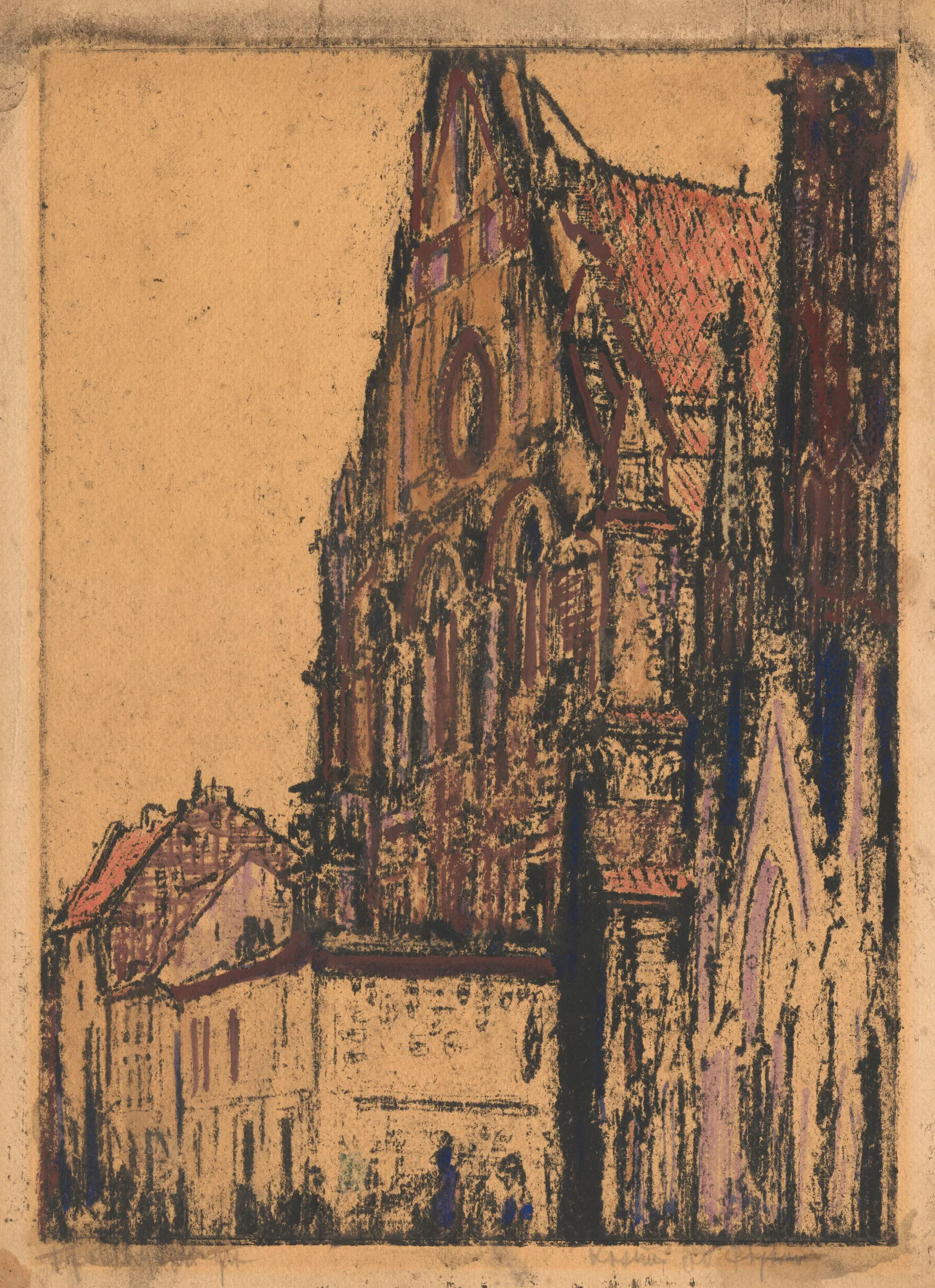 The Piarist Church In Warsaw Wall Art by Feliks Jabłczyński - Canvas Print