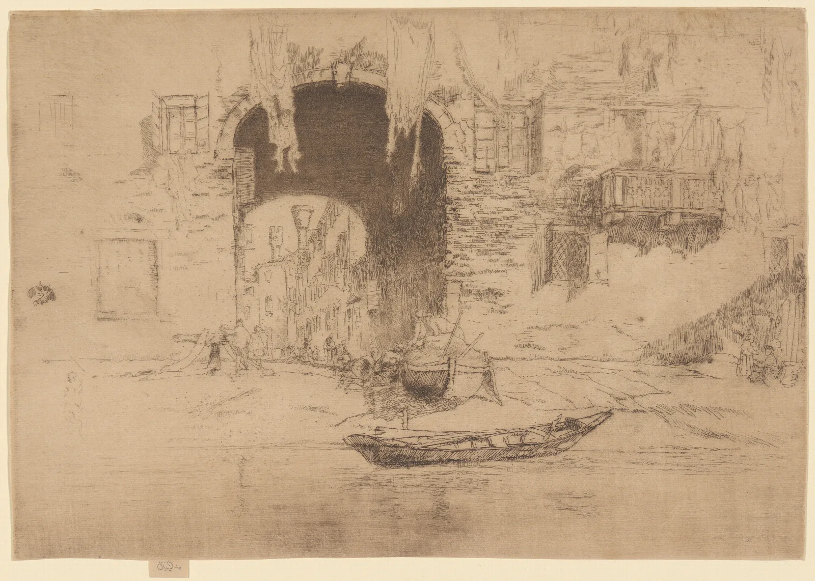 San Biagio Wall Art by James Abbott McNeill Whistler - Canvas Print