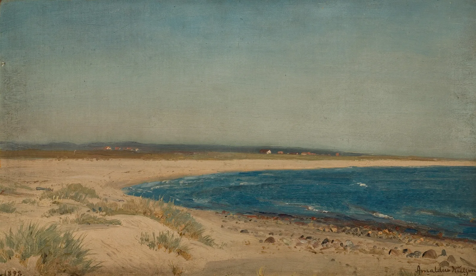 Jaerlandskap Wall Art by Amaldus Nielsen - Canvas Print