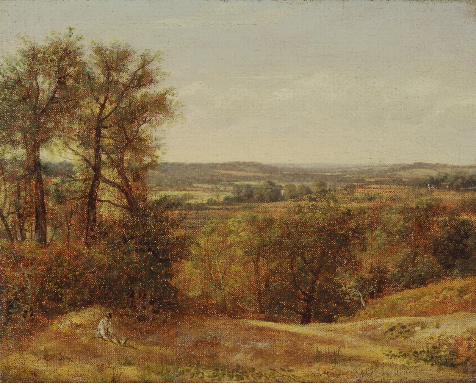 Dedham Vale Wall Art by John Constable - Canvas Print