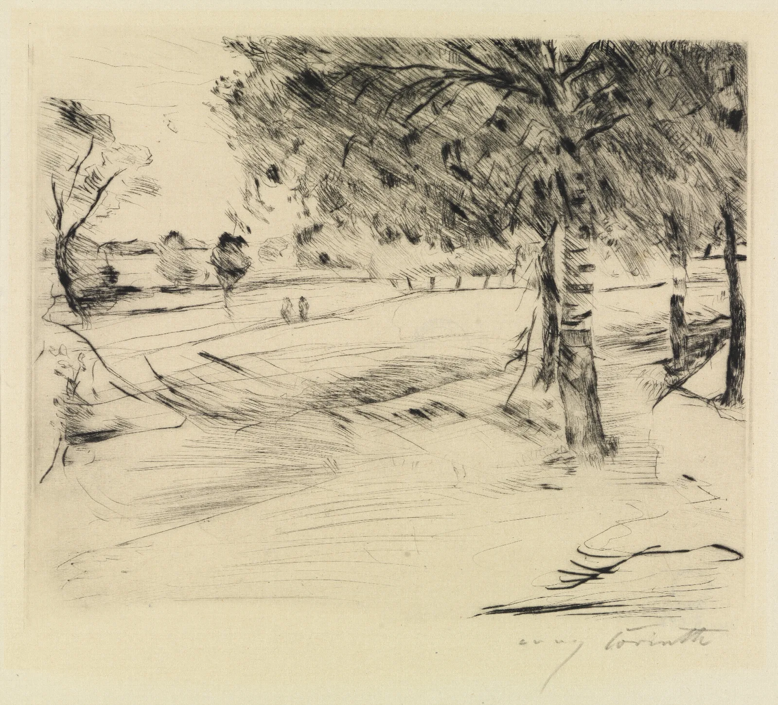 Landschaft 26 Wall Art by Lovis Corinth - Canvas Print