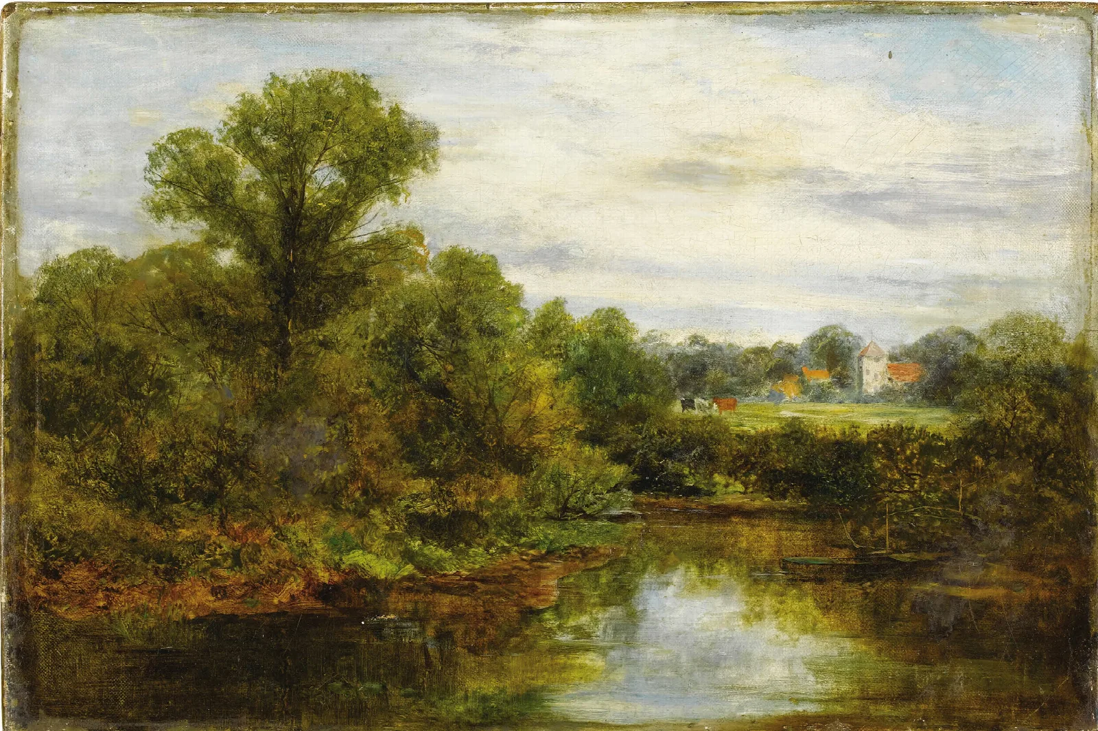 Summertime 4 Wall Art by Edward Mitchell Bannister - Canvas Print
