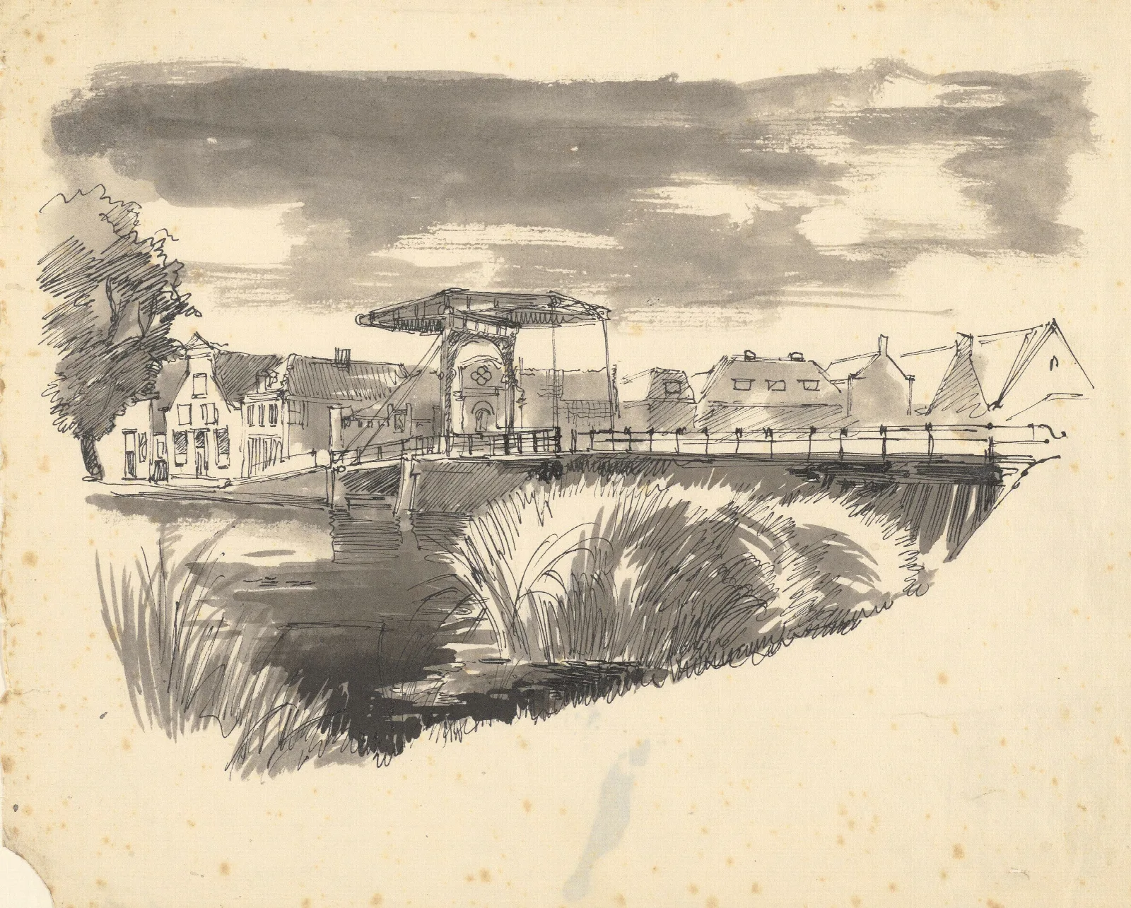 Het Spaarne Wall Art by Maarten Oortwijn - Canvas Print