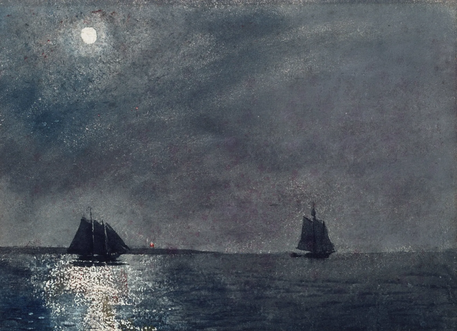 Eastern Point Light Wall Art by Winslow Homer - Canvas Print