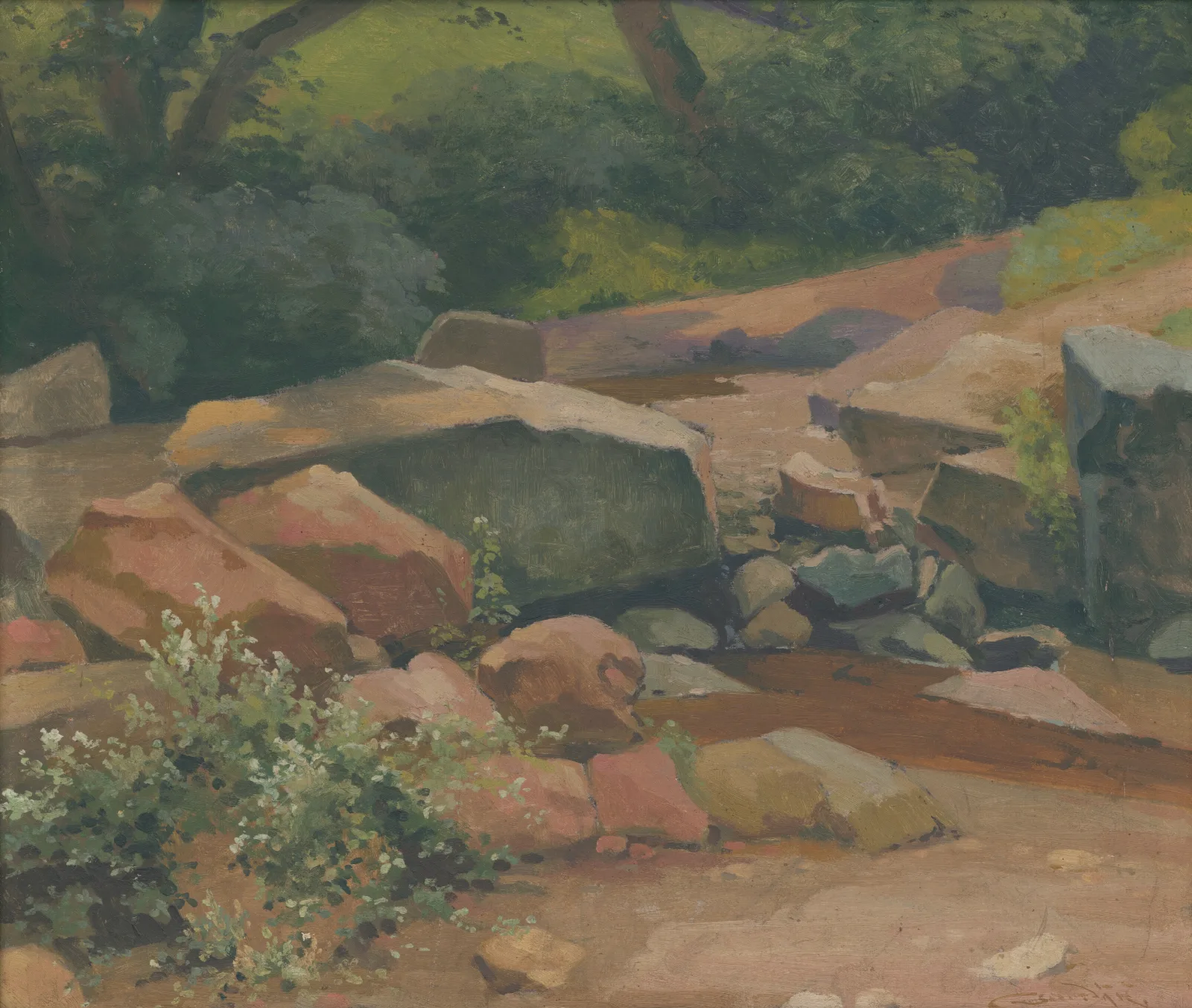 Rocks 3 Wall Art by Ľudovít Čordák - Canvas Print