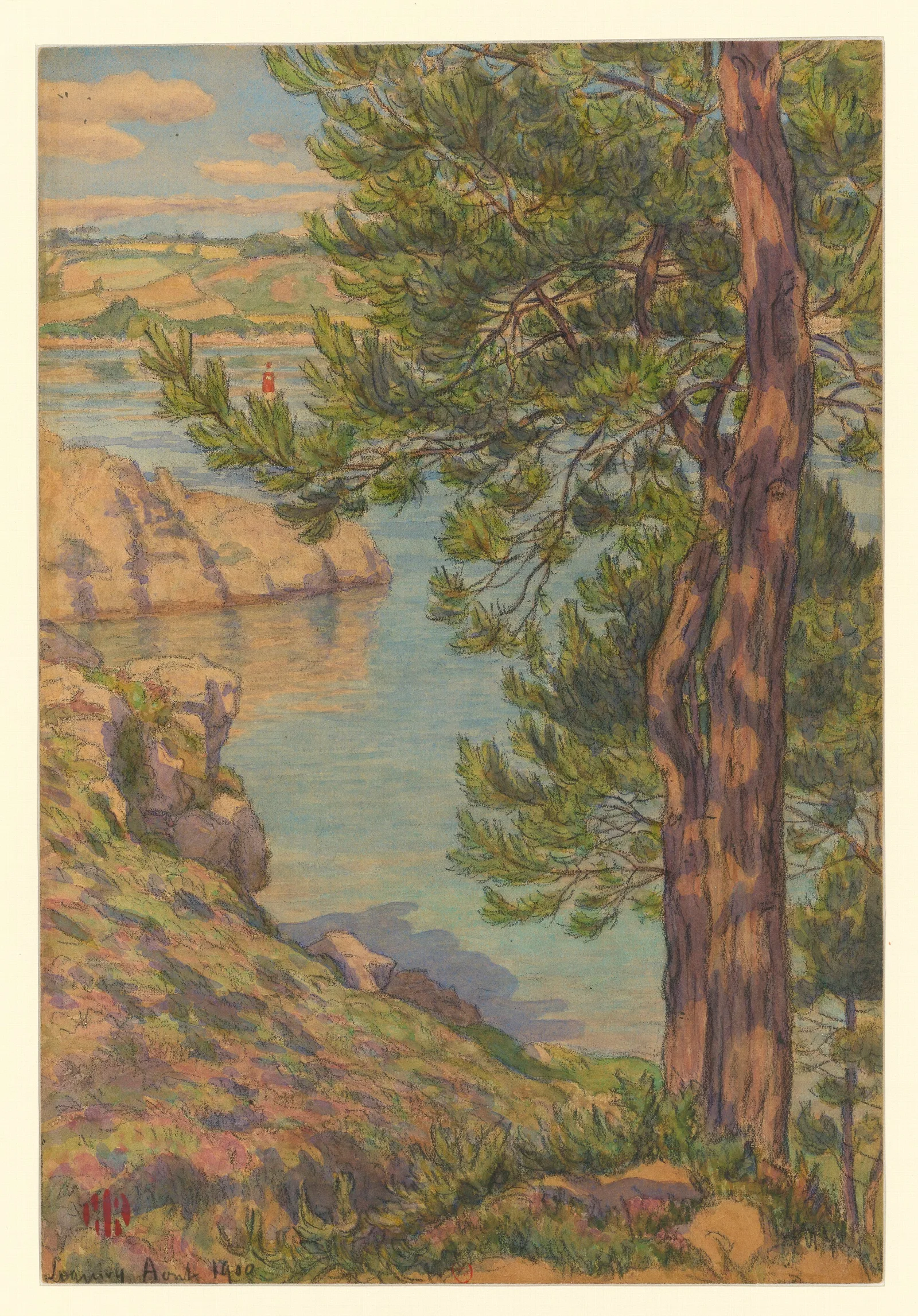 Loguivy 19 Wall Art by Henri Rivière - Canvas Print