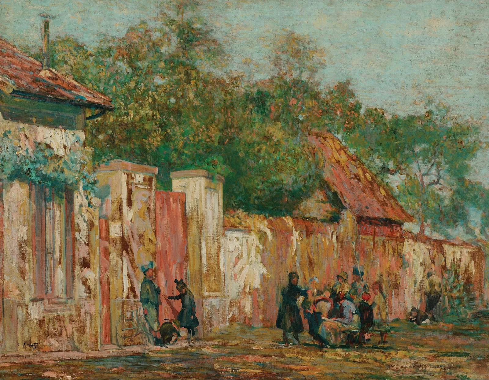 Tarde Em Saint Hubert Wall Art by Eliseu Visconti - Canvas Print